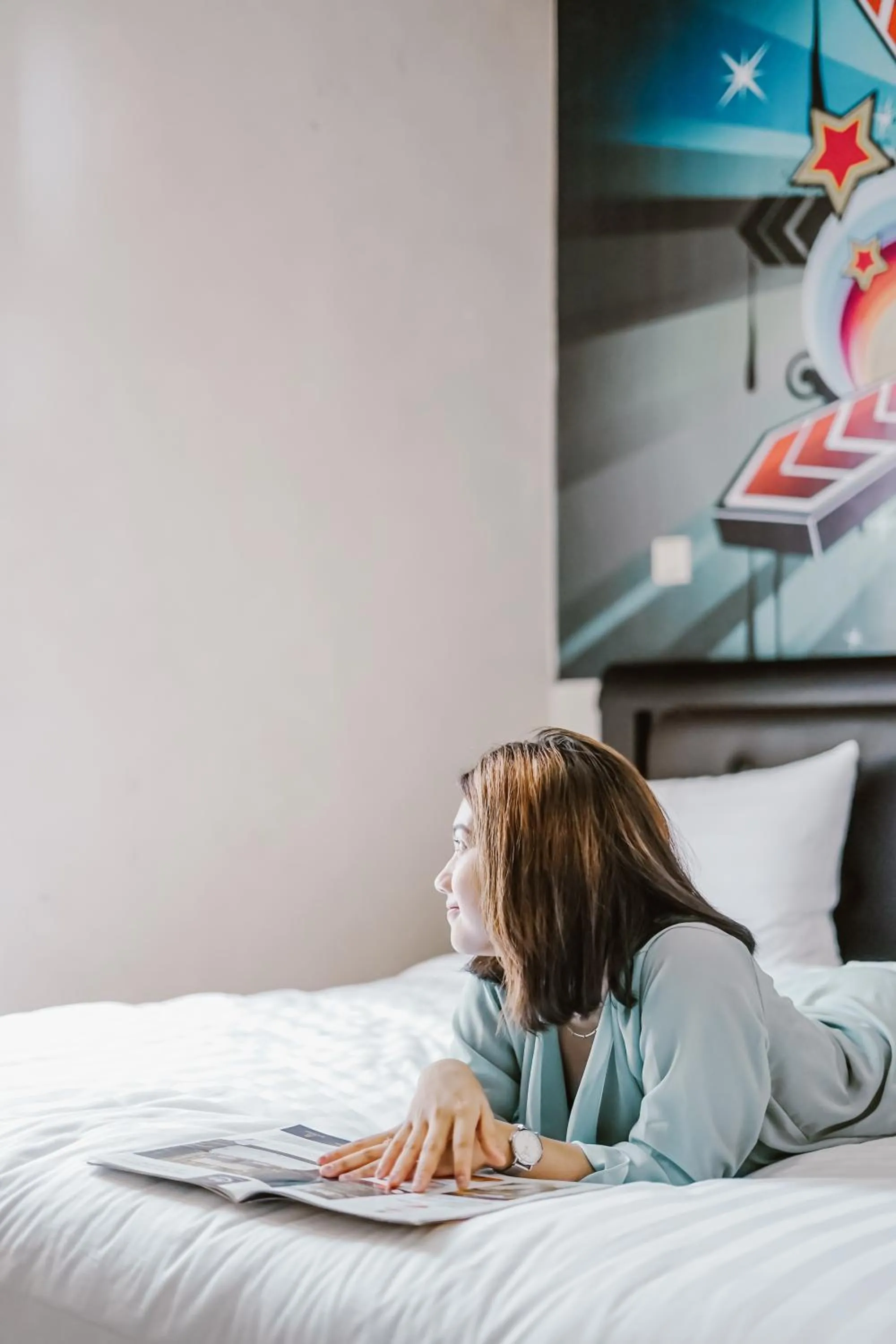 Bed in Votel Hotel Tulungagung