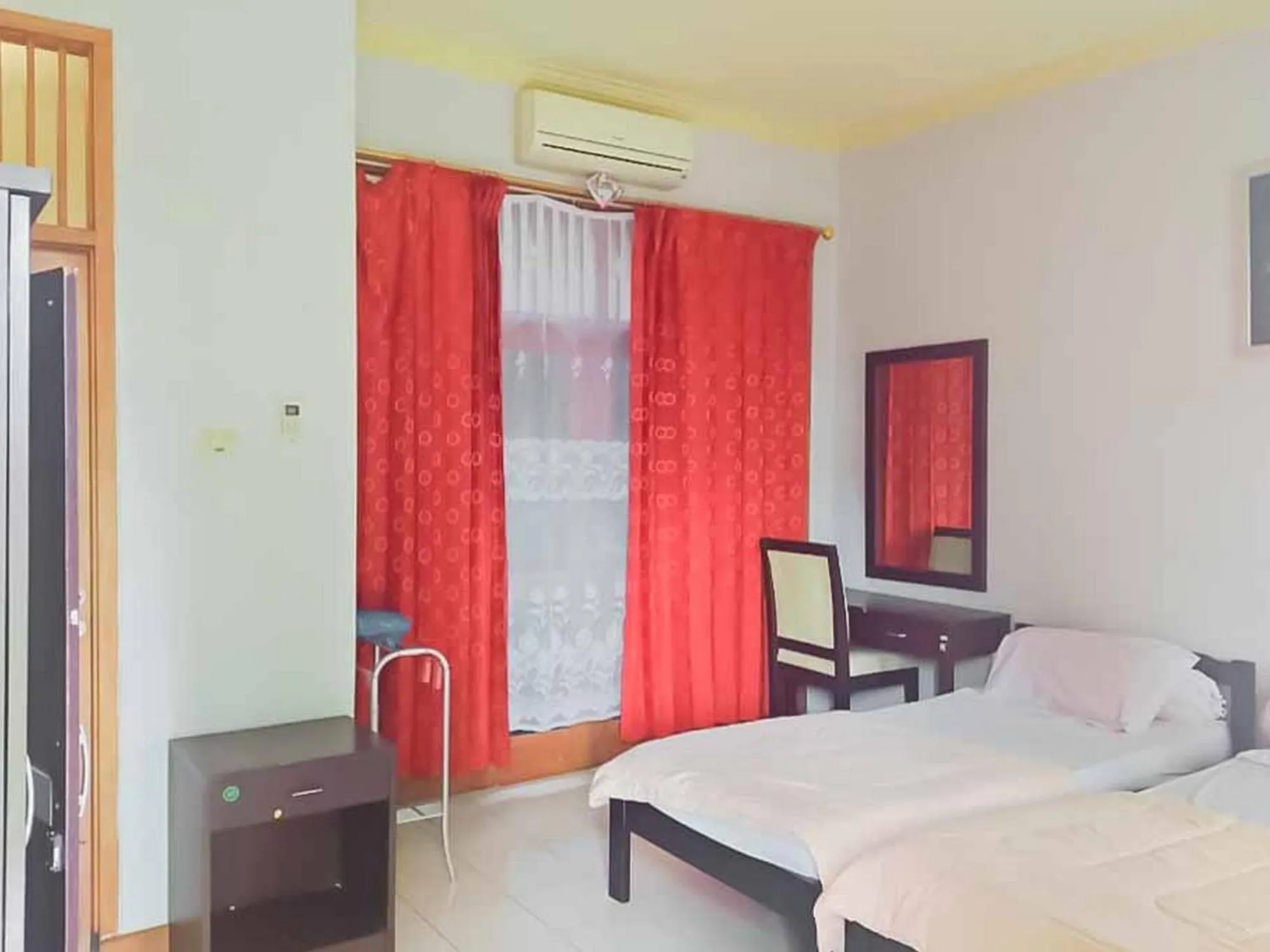 Bed in Rumah Pahoman Syariah Mitra RedDoorz