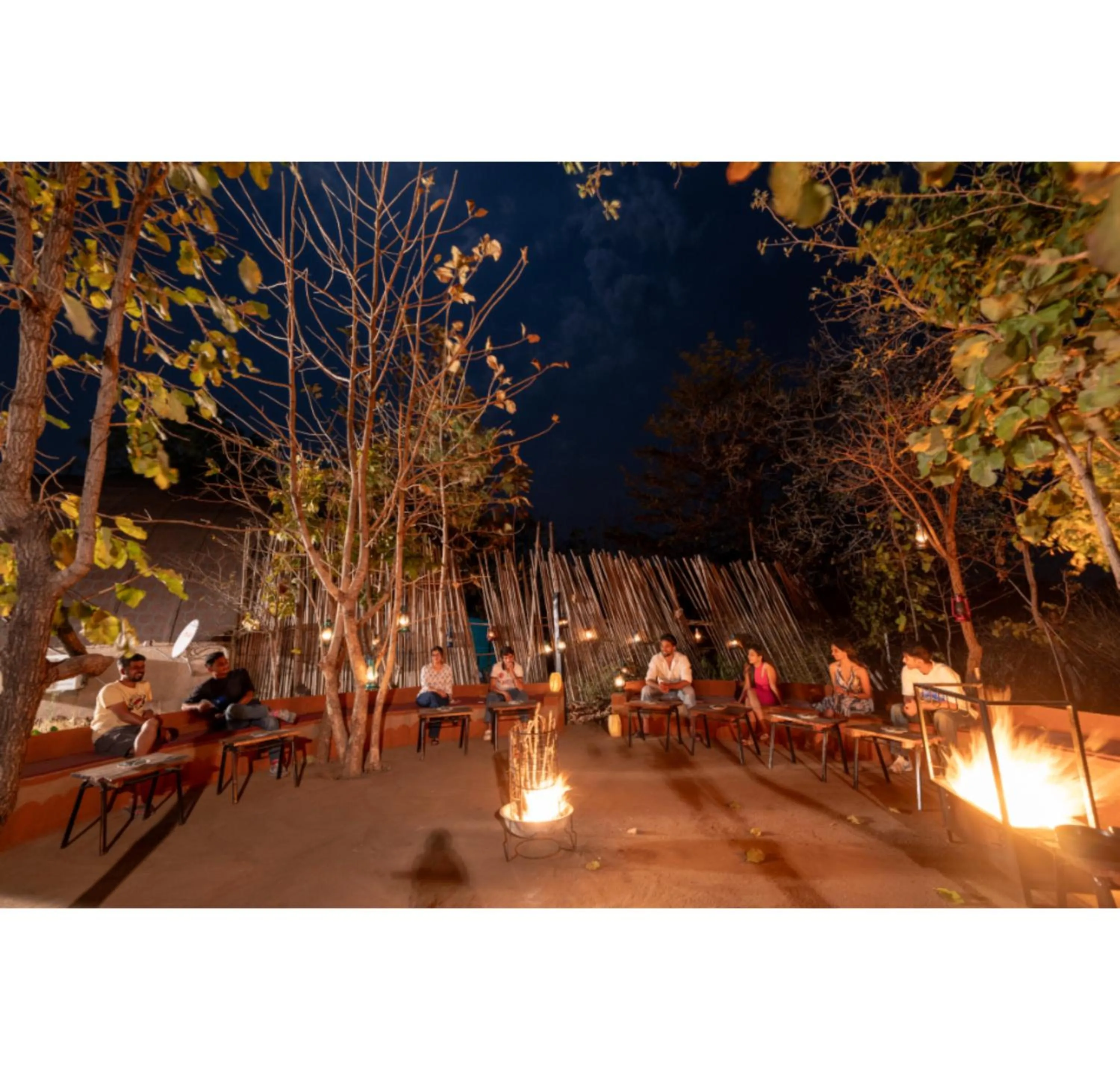 Night in Panarpani Retreat Pachmarhi