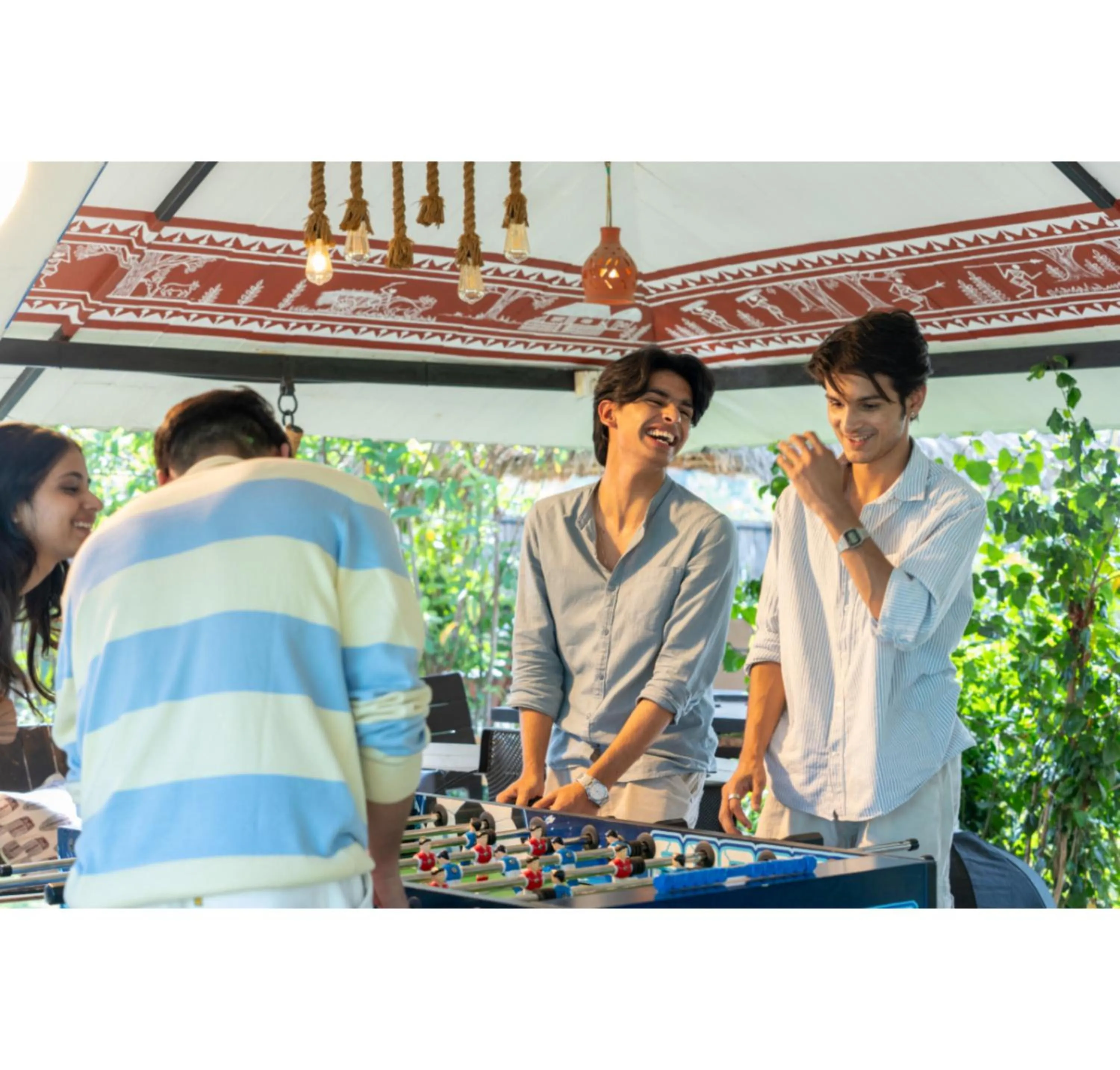 group of guests in Panarpani Retreat Pachmarhi