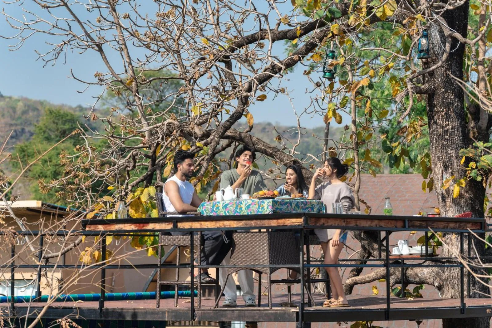 Balcony/Terrace in Panarpani Retreat Pachmarhi