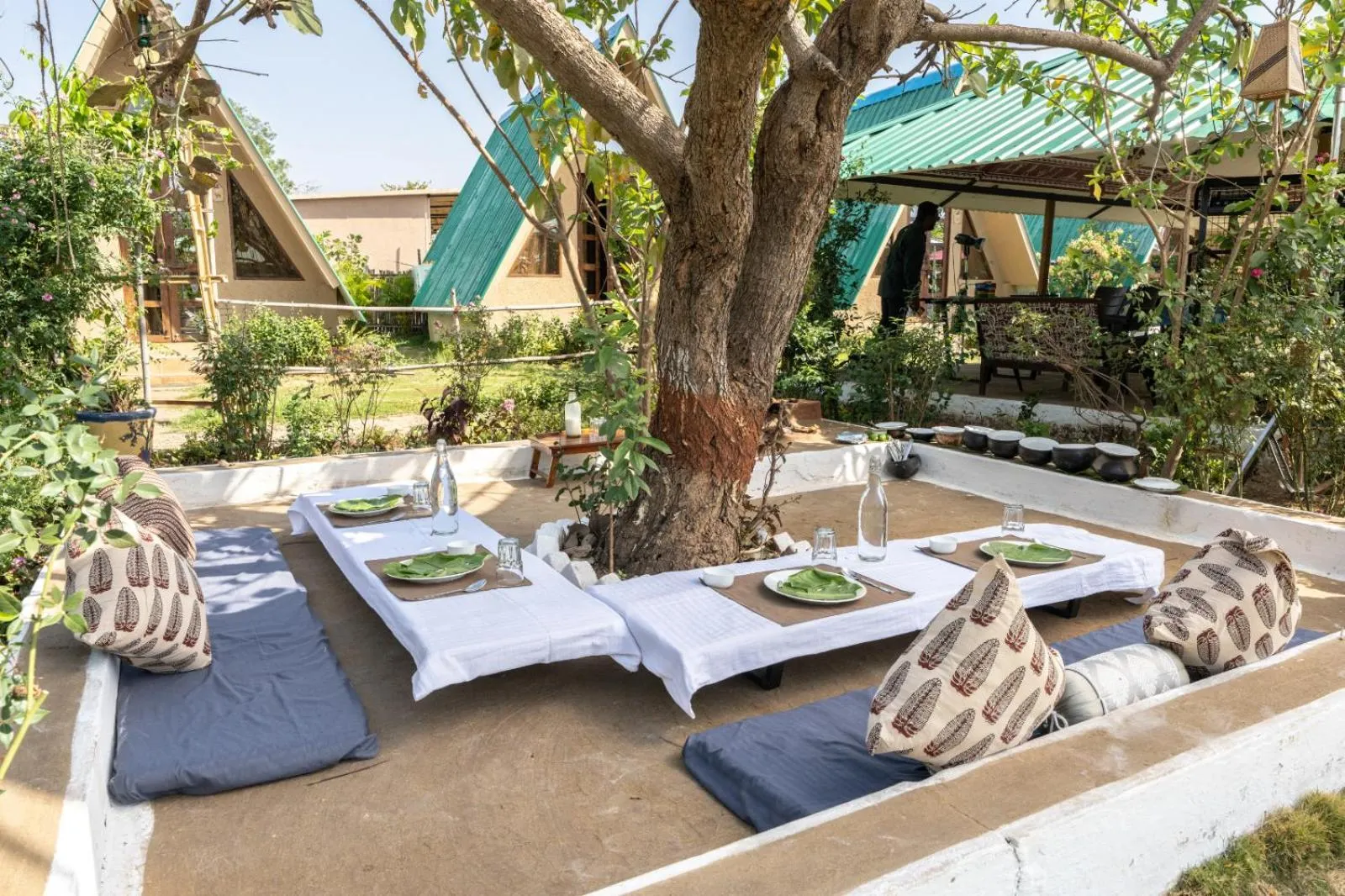 Garden in Panarpani Retreat Pachmarhi