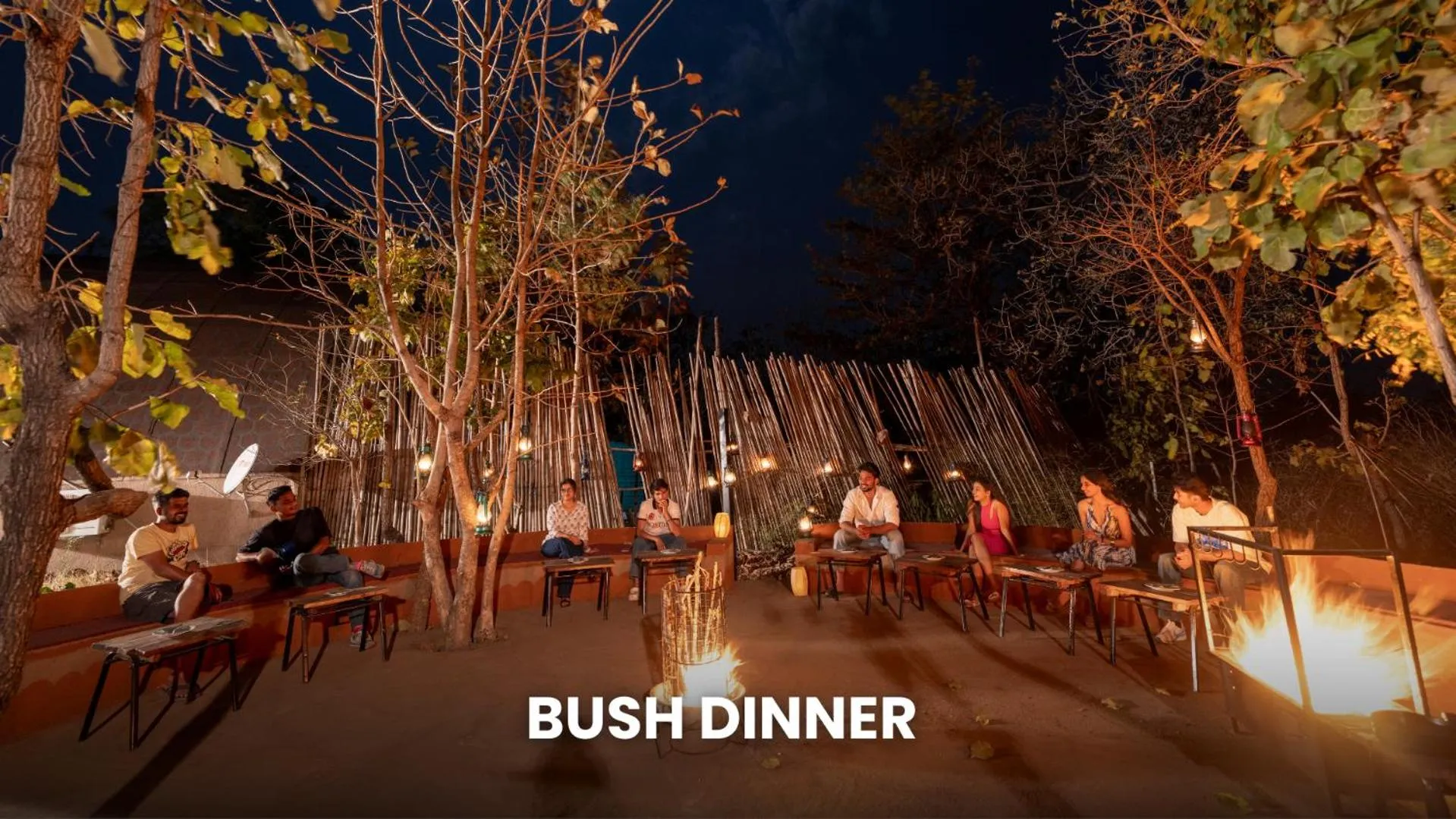 Night in Panarpani Retreat Pachmarhi