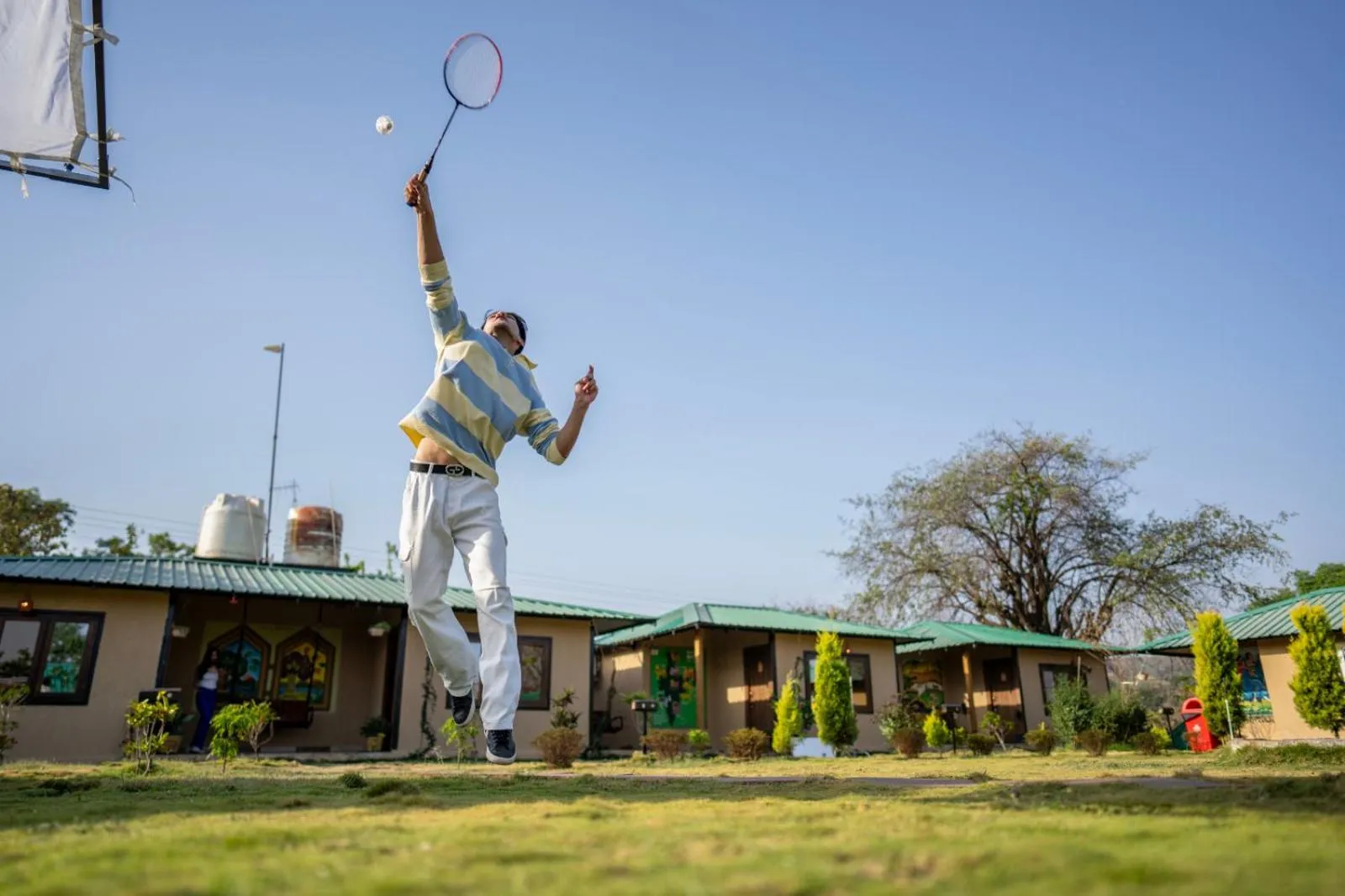 Tennis court in Panarpani Retreat Pachmarhi