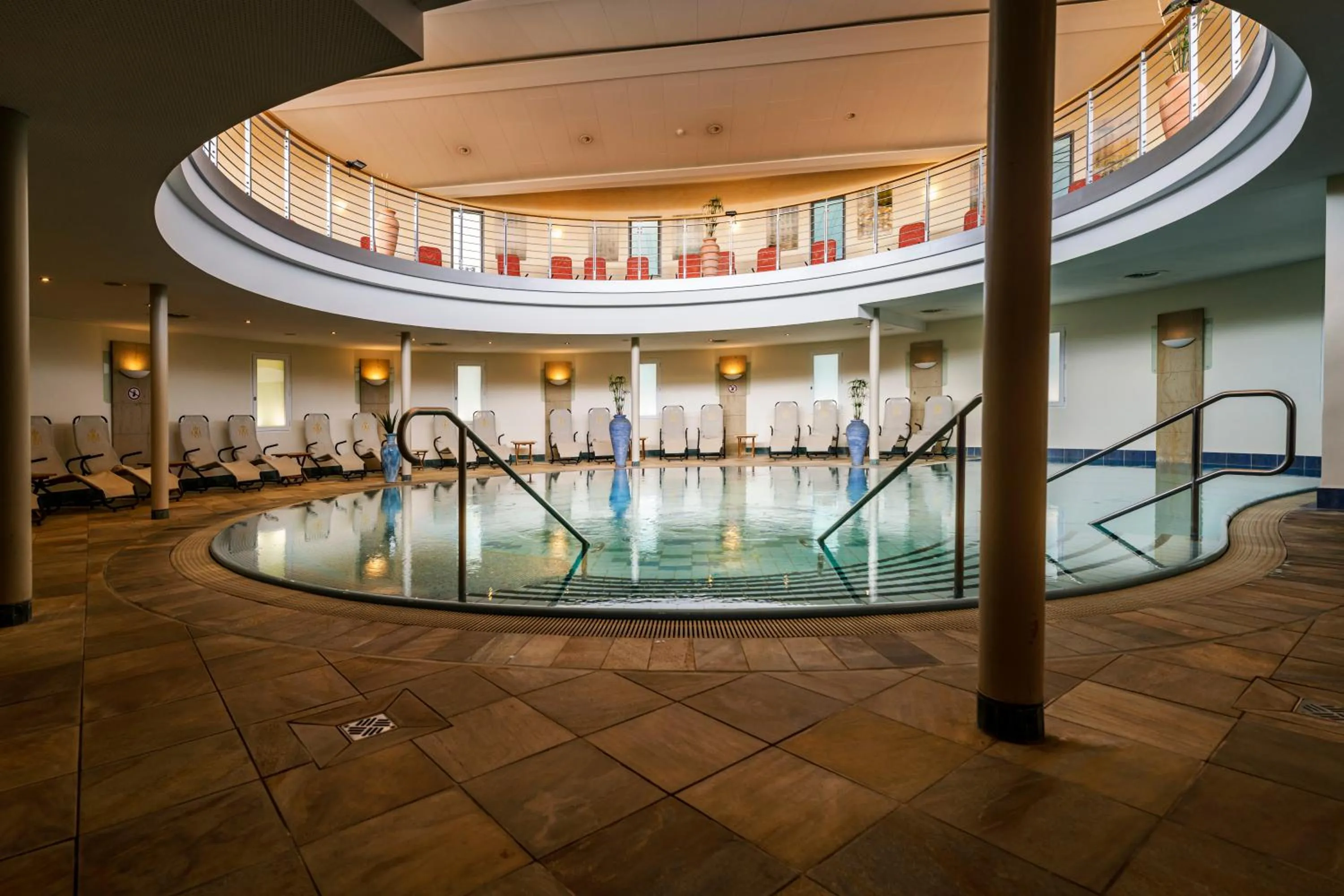 Spa and wellness centre/facilities in Ostseehotel Midgard in Damp