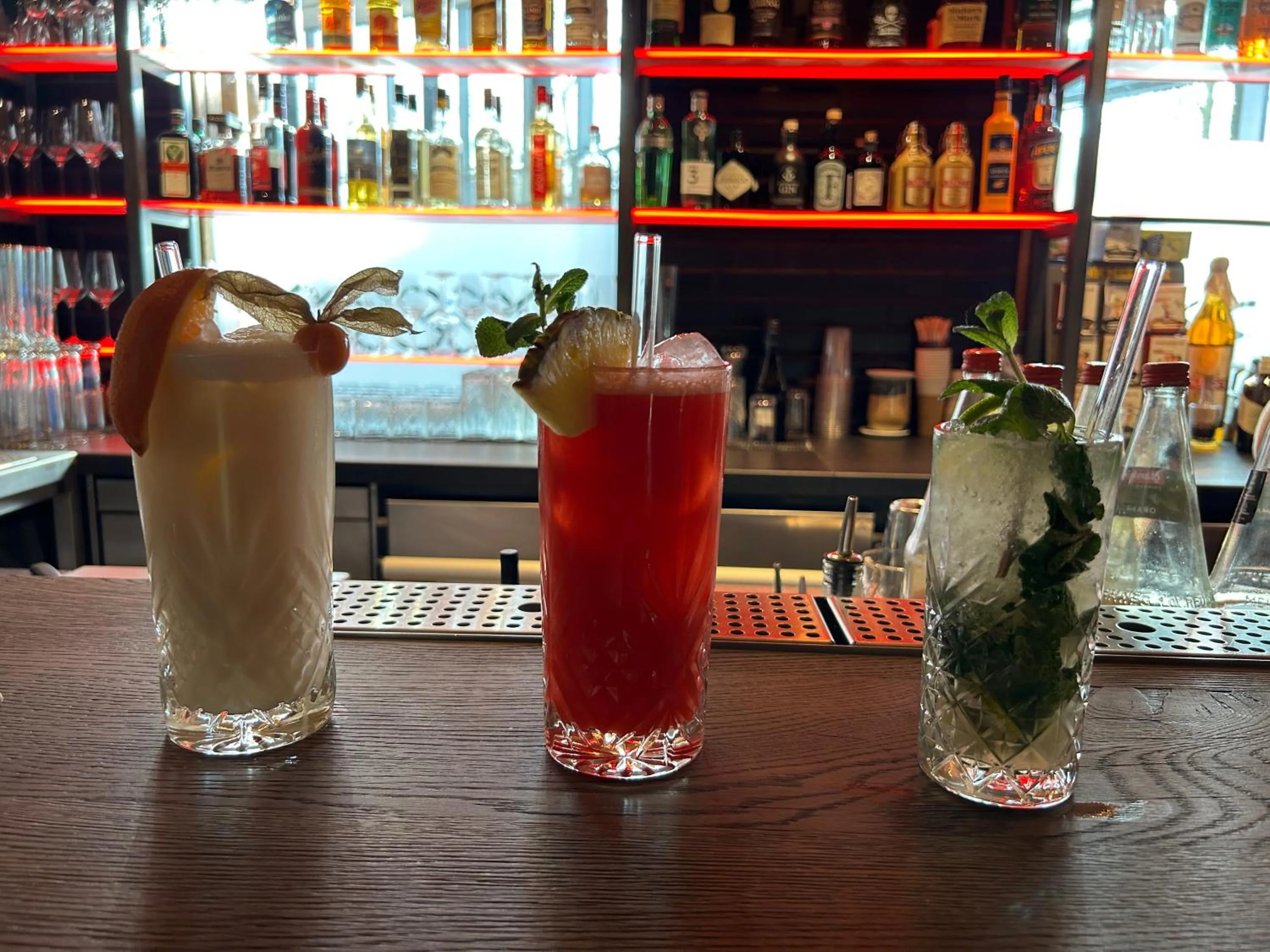 Lounge or bar in Ostseehotel Midgard in Damp