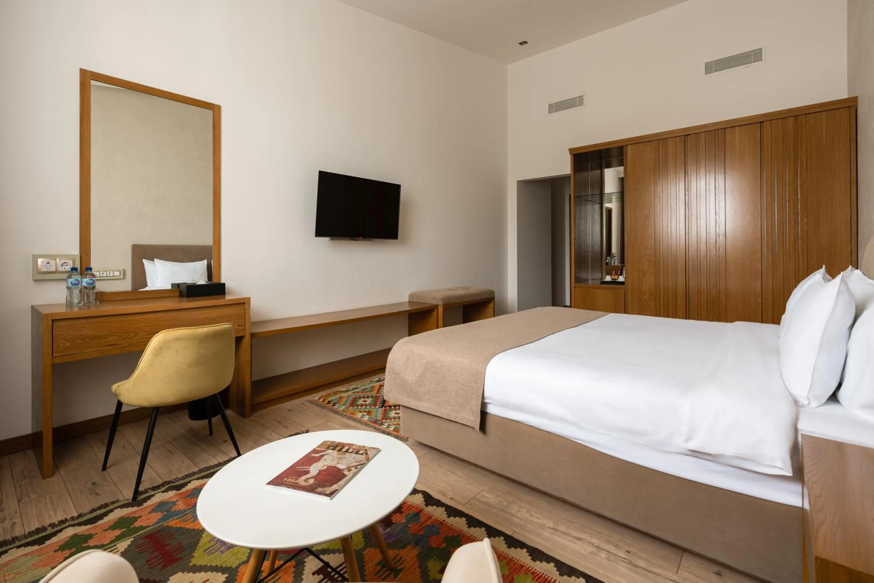Bed in HOTEL MODERNO & Spa
