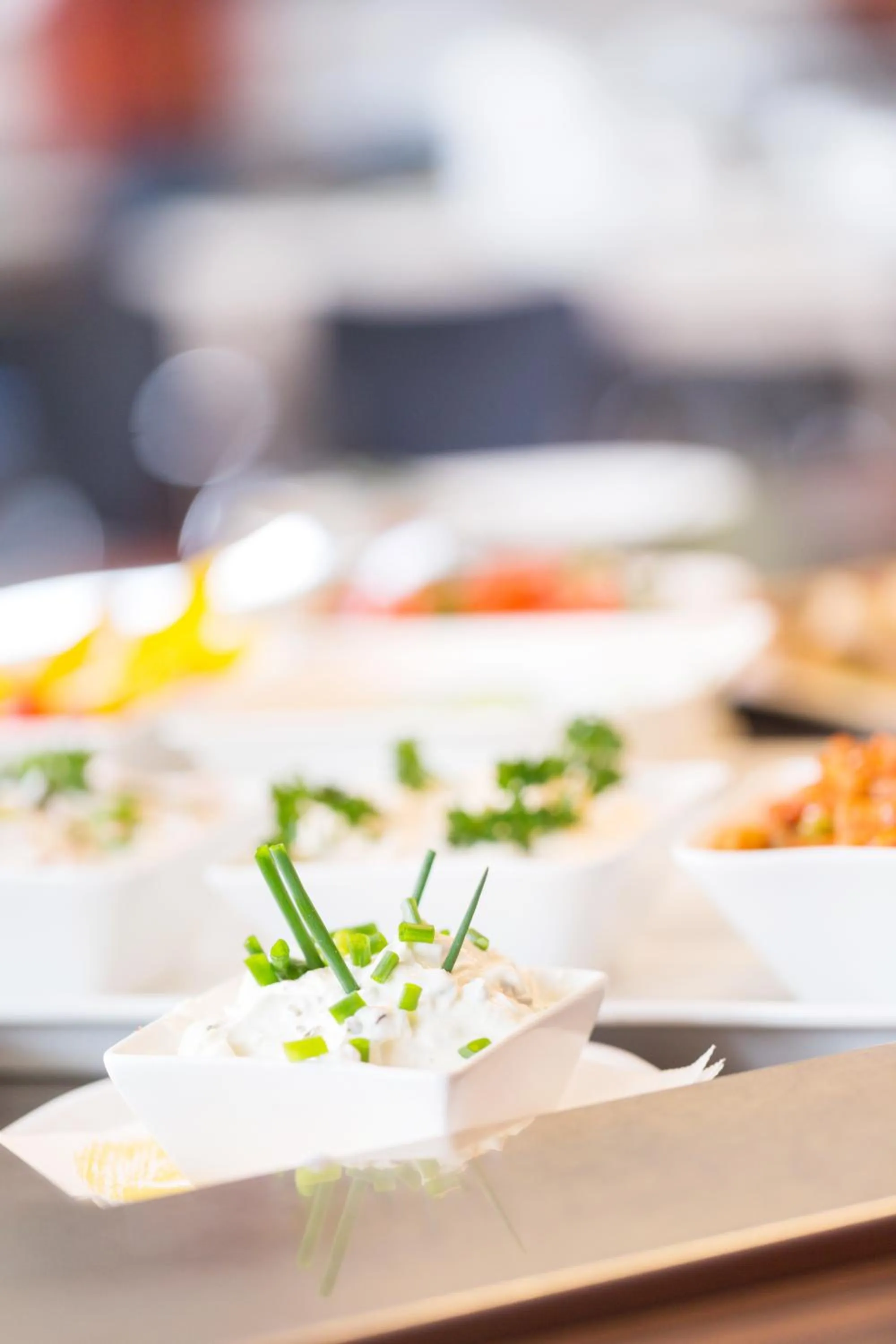 Buffet breakfast in H24 Hoteltow