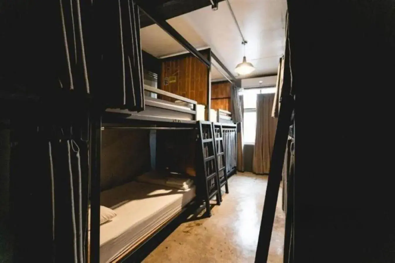 Bunk Bed in Female Dormitory Room in Banana Hostel Donmuang Bunk Bed in Female Dormitory Room in Banana Hostel Donmuang