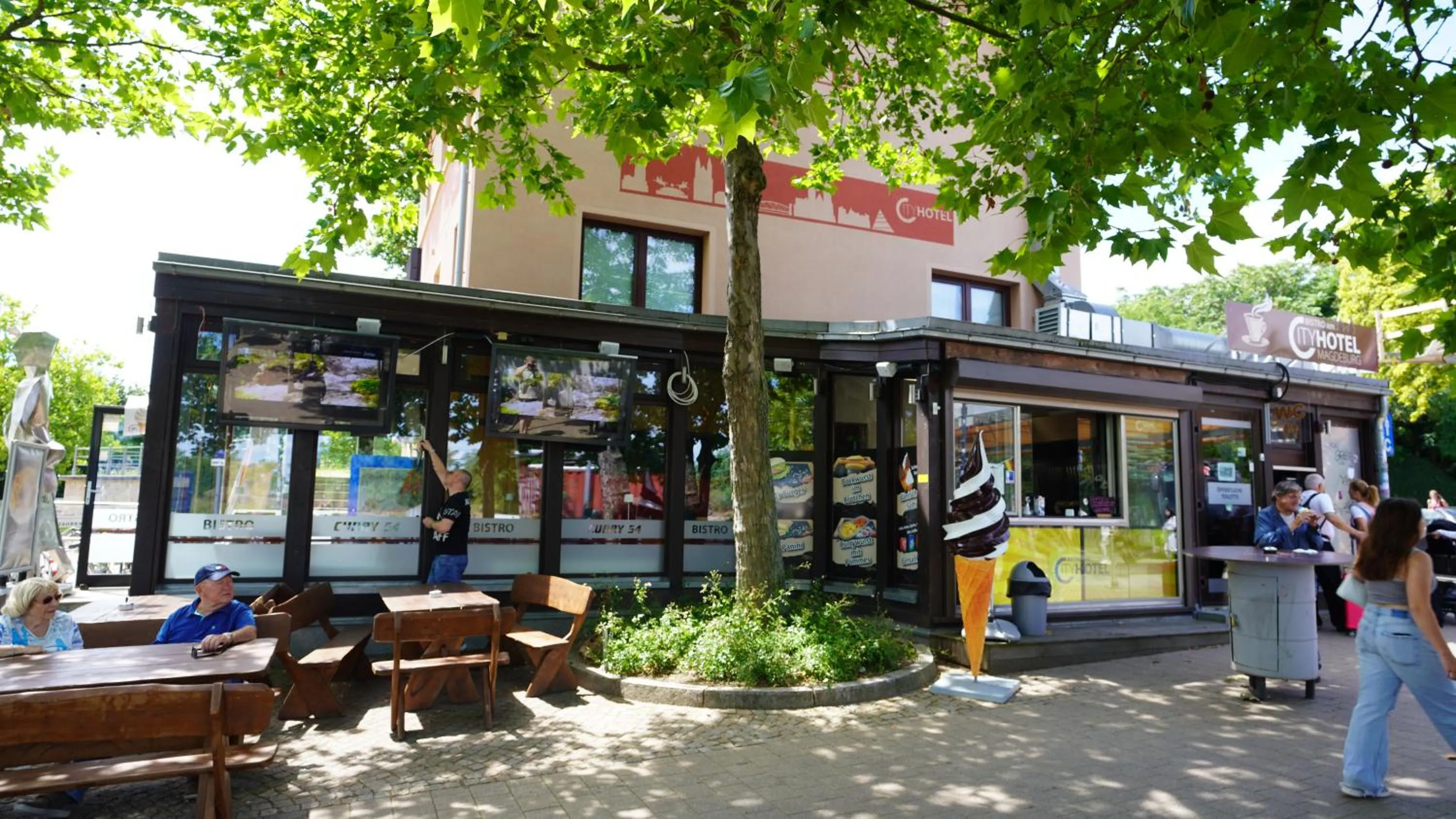 Property building in Cityhotel Magdeburg