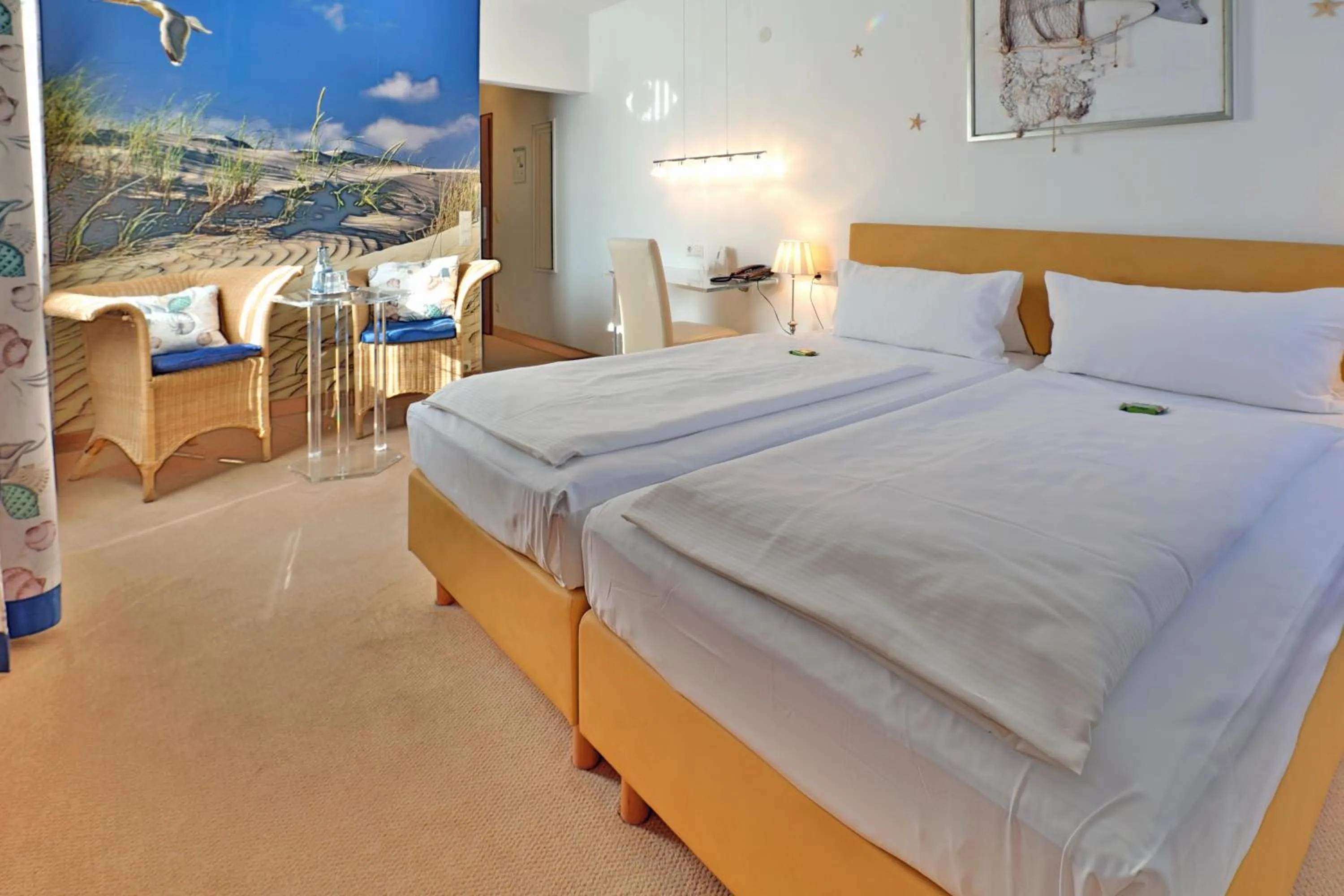 Bed in Aparthotel Deutschmeister