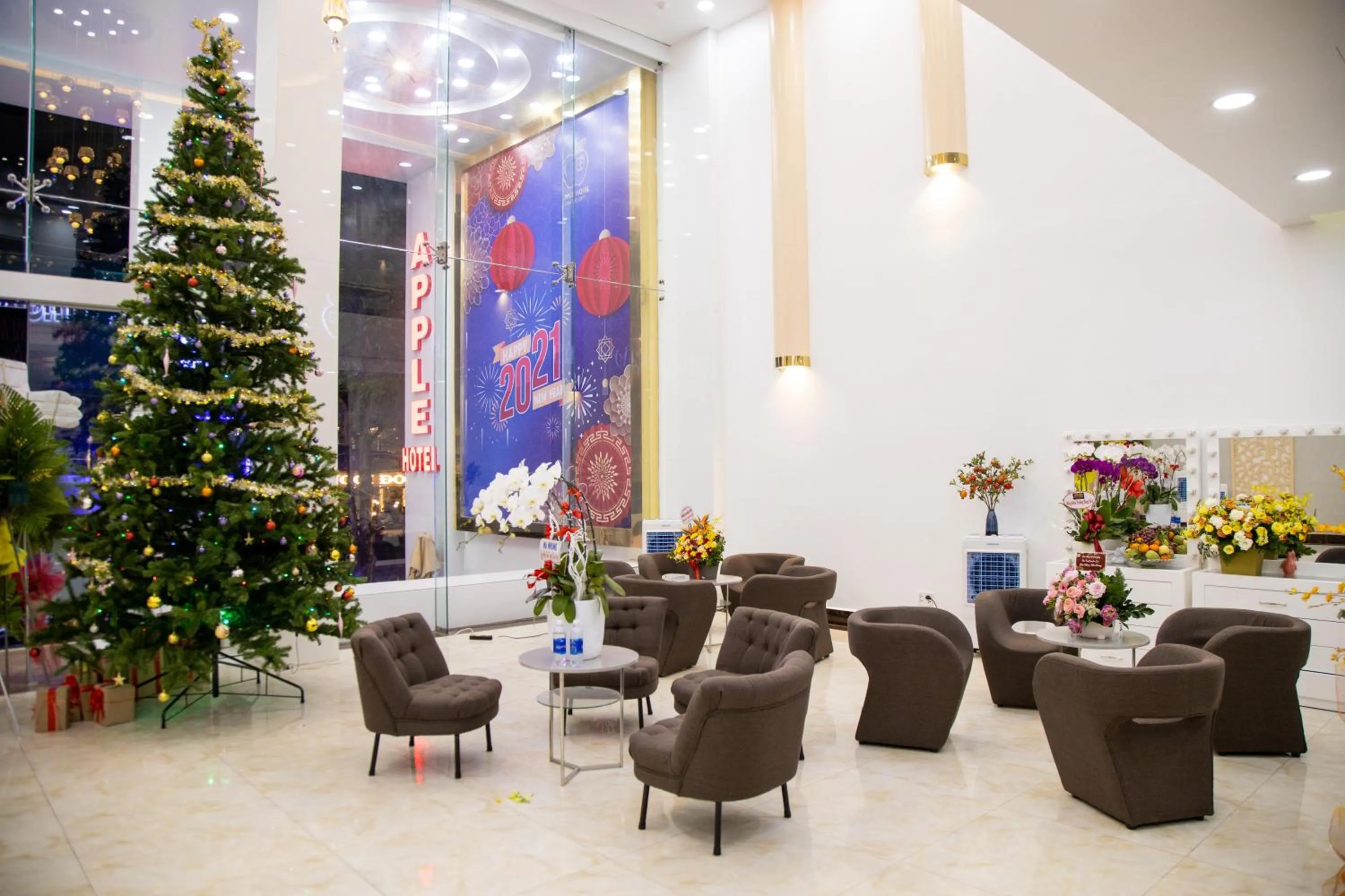 Lobby or reception in Apple Hotel