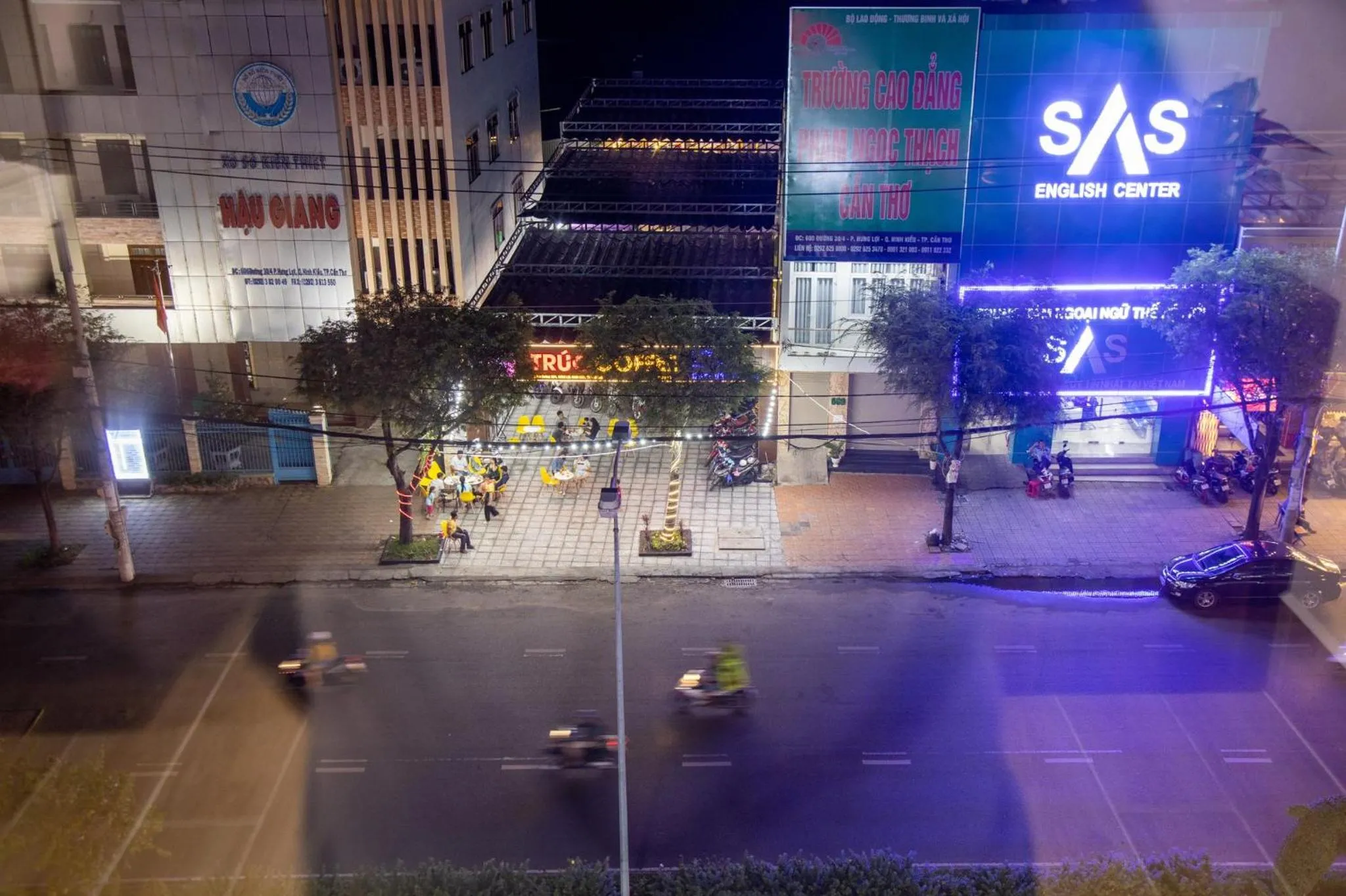 Street view in Apple Hotel