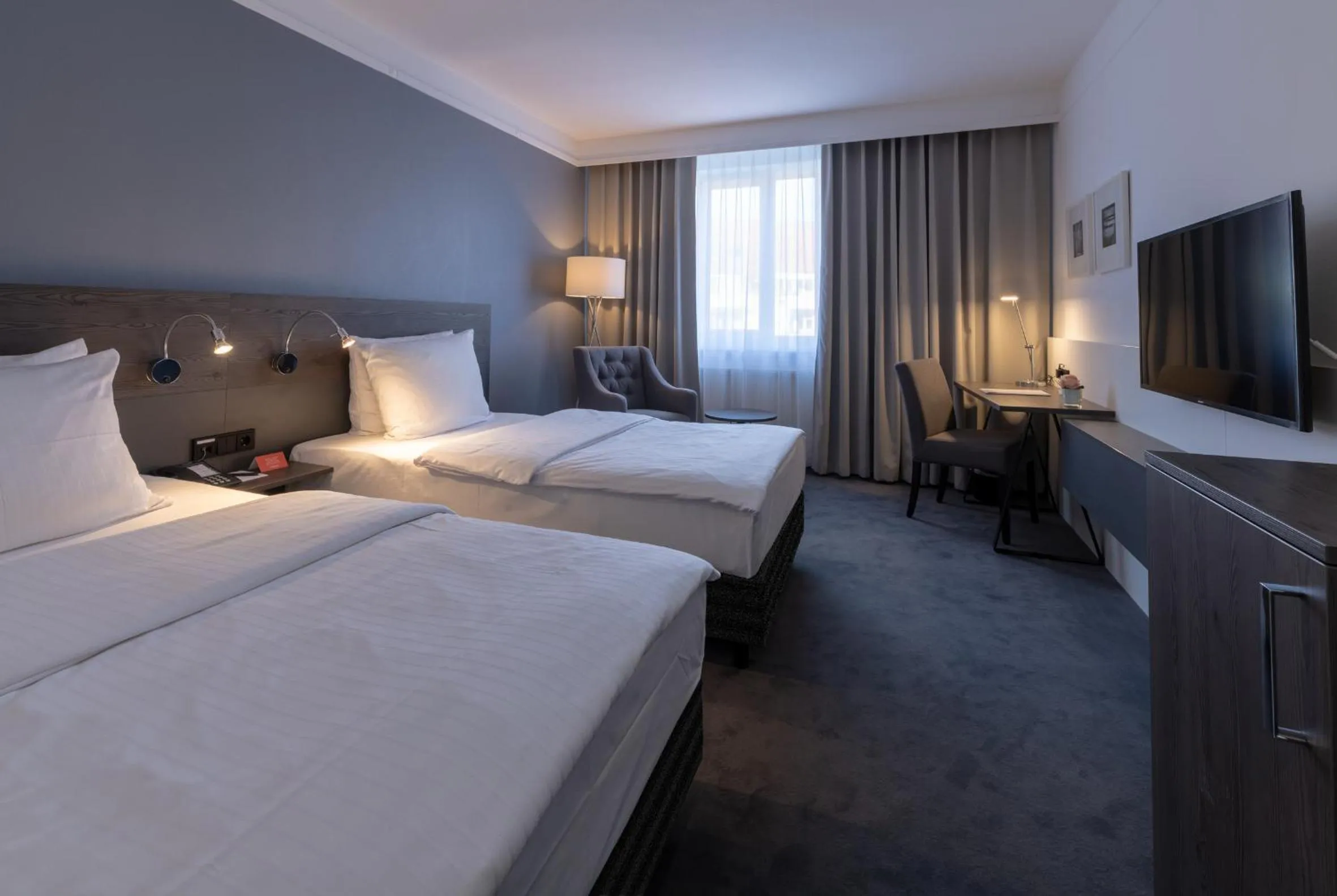 Bed in Lindgart Hotel Minden