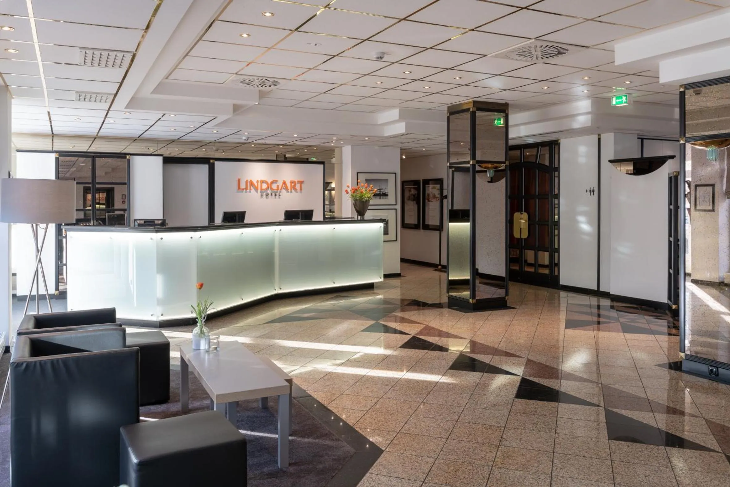 Lobby or reception in Lindgart Hotel Minden