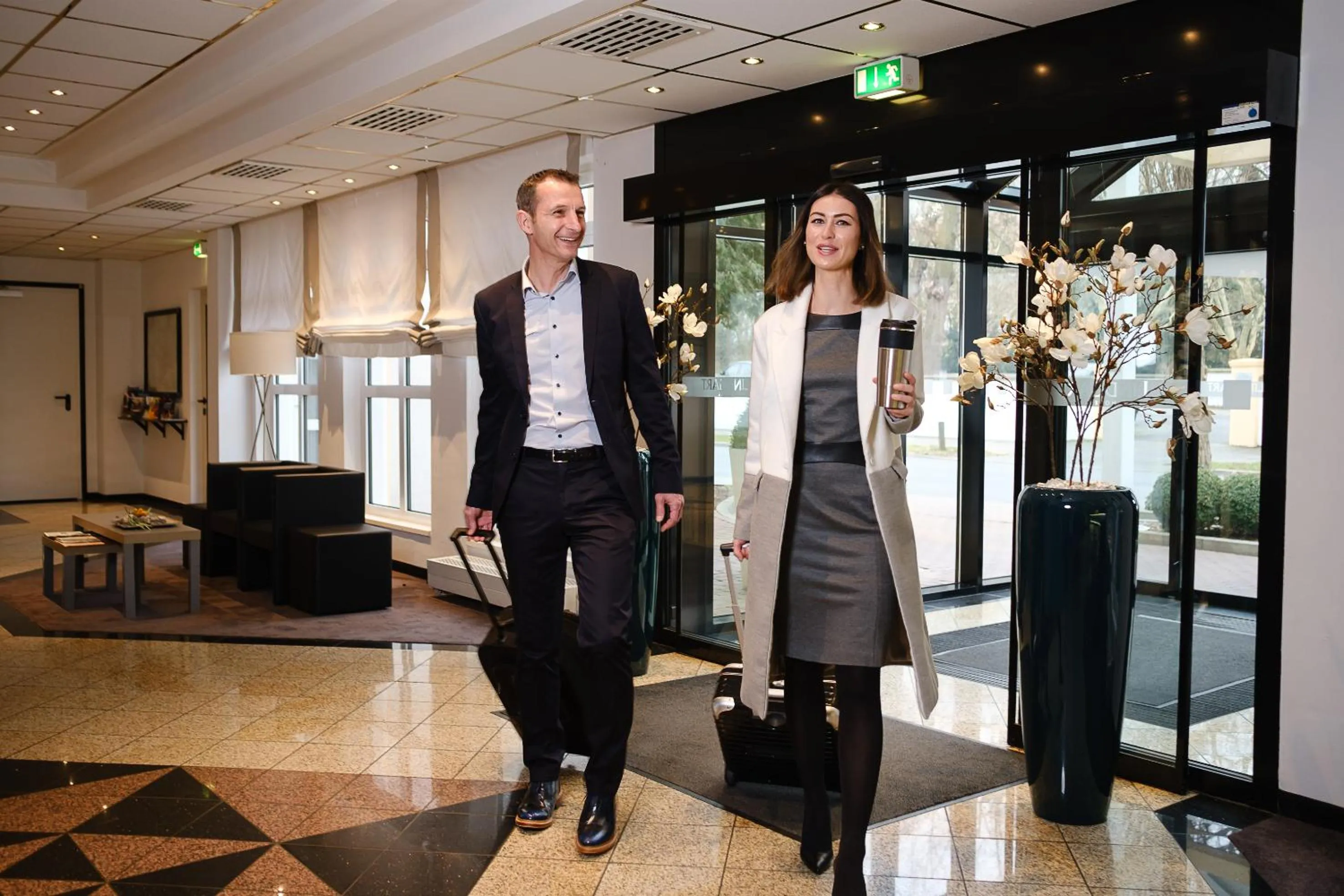 Lobby or reception in Lindgart Hotel Minden