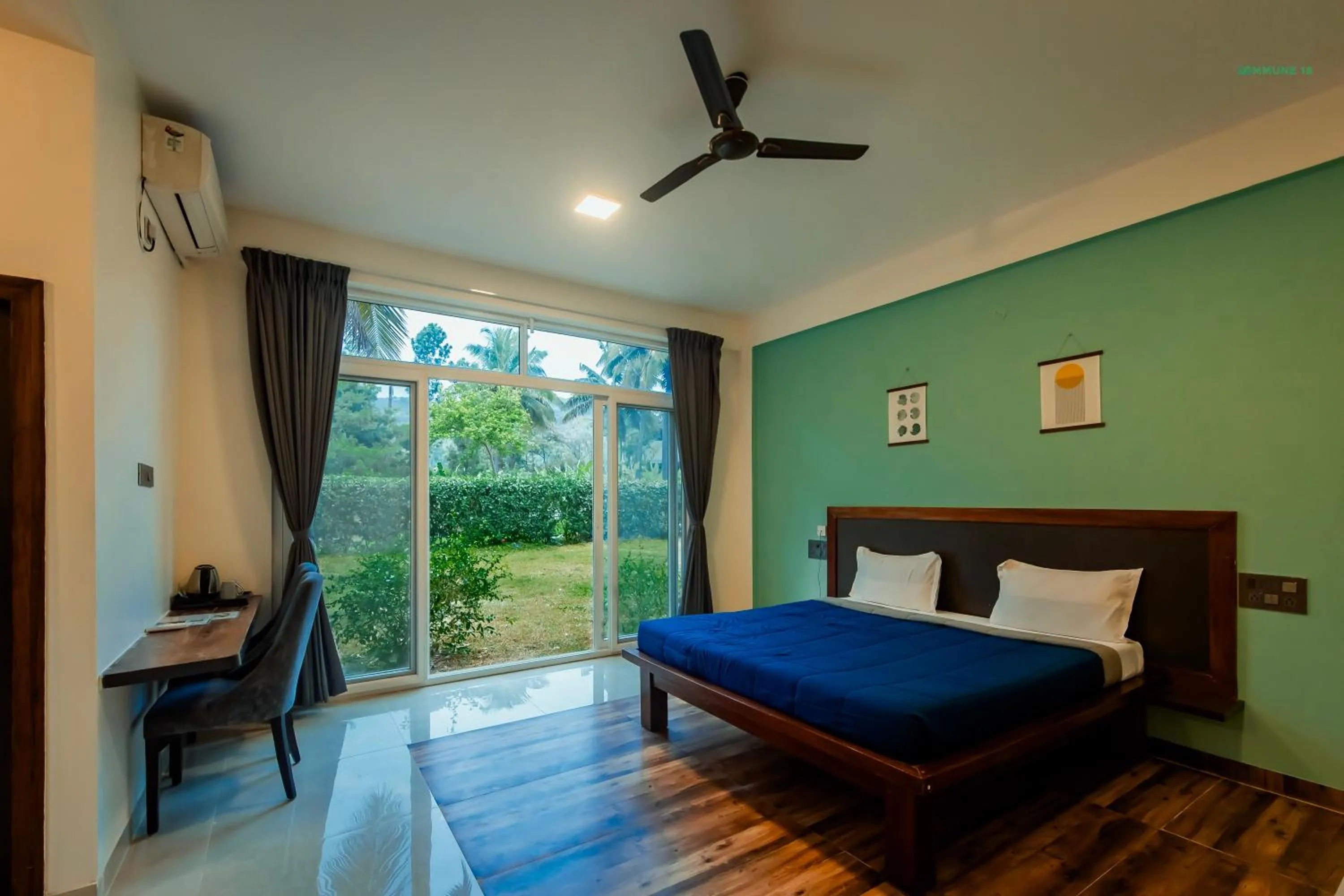 Photo of the whole room, Bed in Commune18 Resort Chikmagalur