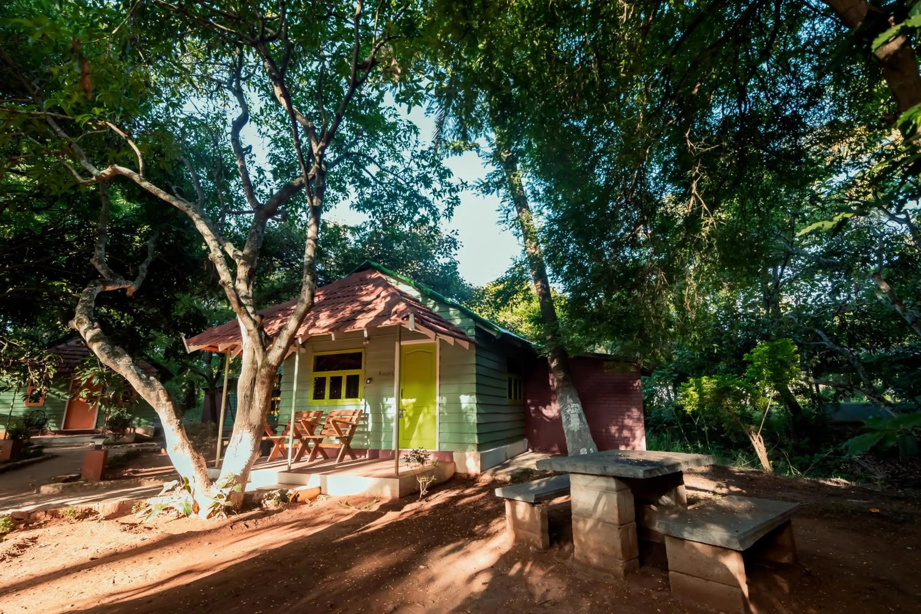 Property building in Commune18 Resort Chikmagalur