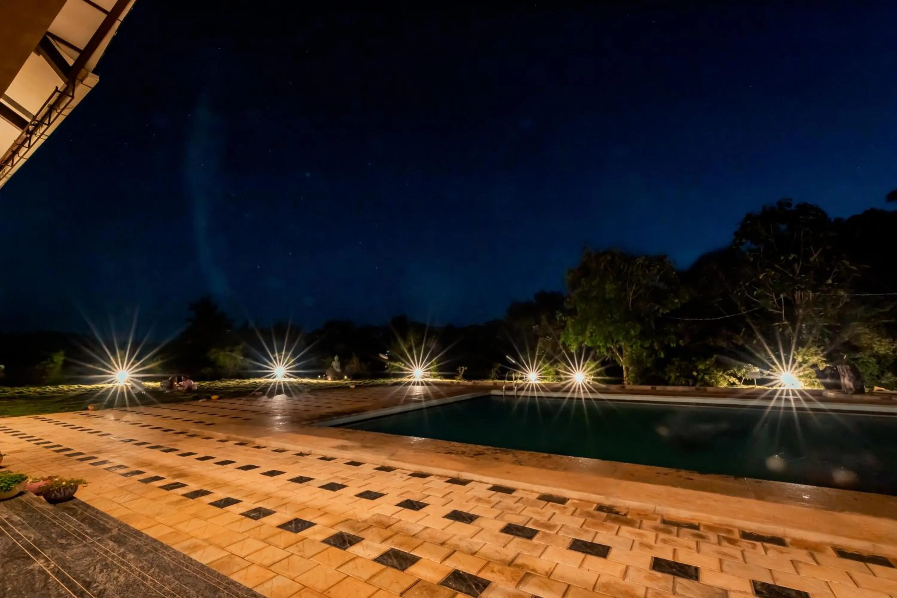 Night in Commune18 Resort Chikmagalur