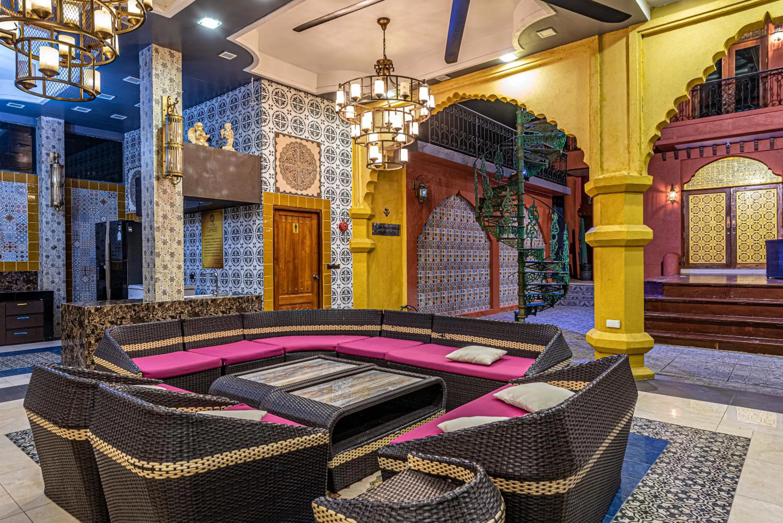 Living room in The Air Khaoyai Hotel