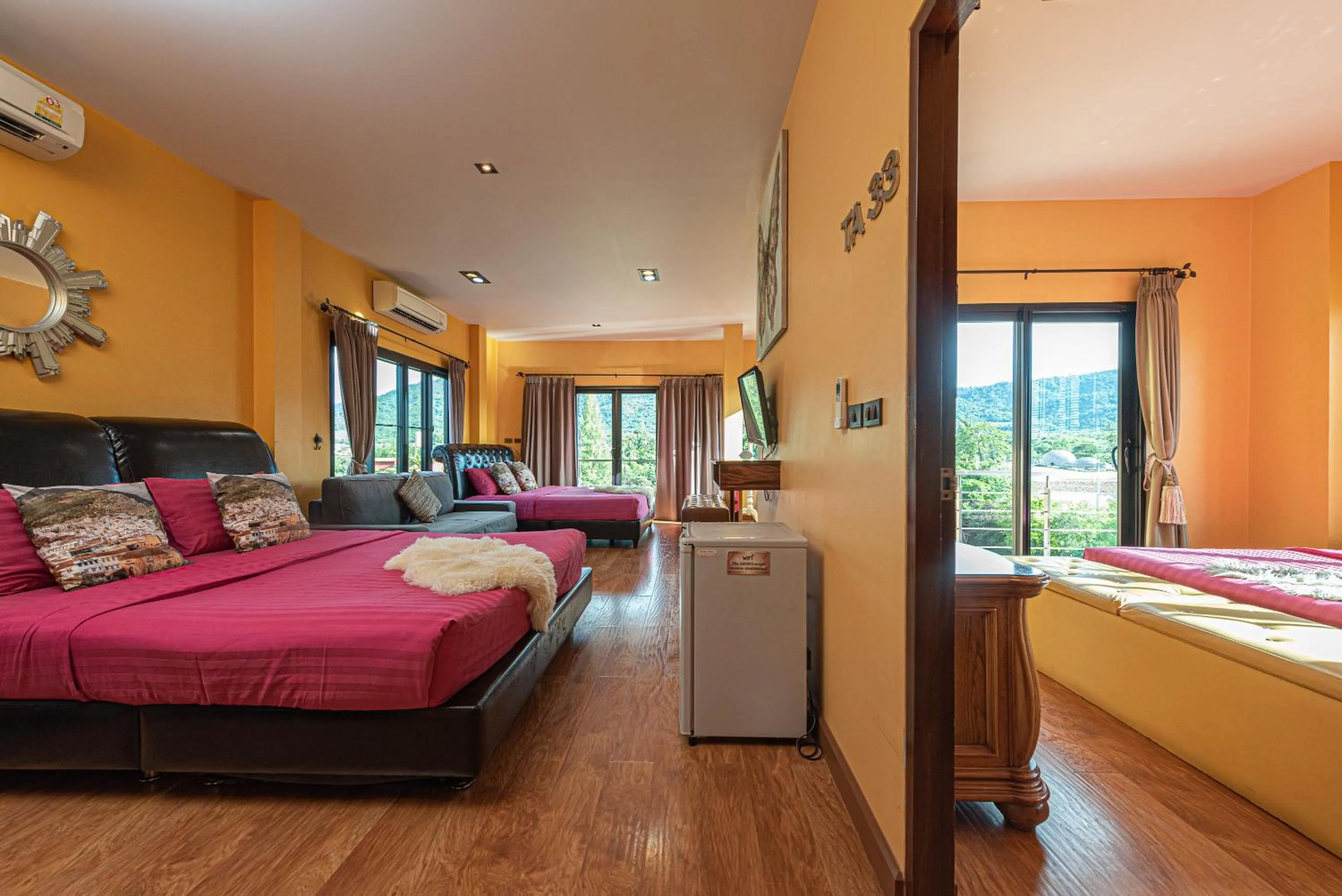 Bedroom, Bed in The Air Khaoyai Hotel