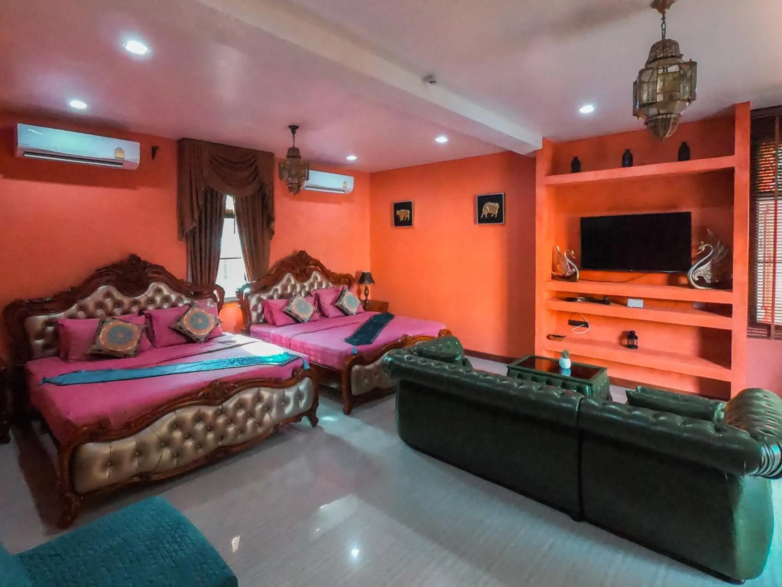 Morocco 2 (2 King Bed) Mountain View in The Air Khaoyai Hotel  Morocco 2 (2 King Bed) Mountain View in The Air Khaoyai Hotel