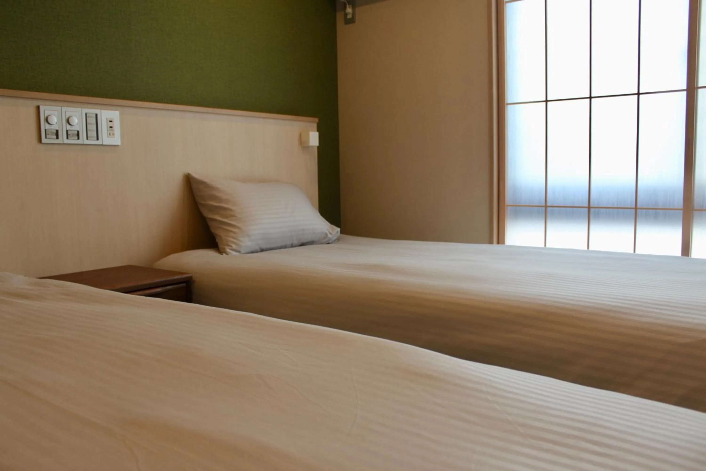 Bed in HIZ HOTEL Gion-Shirakawa