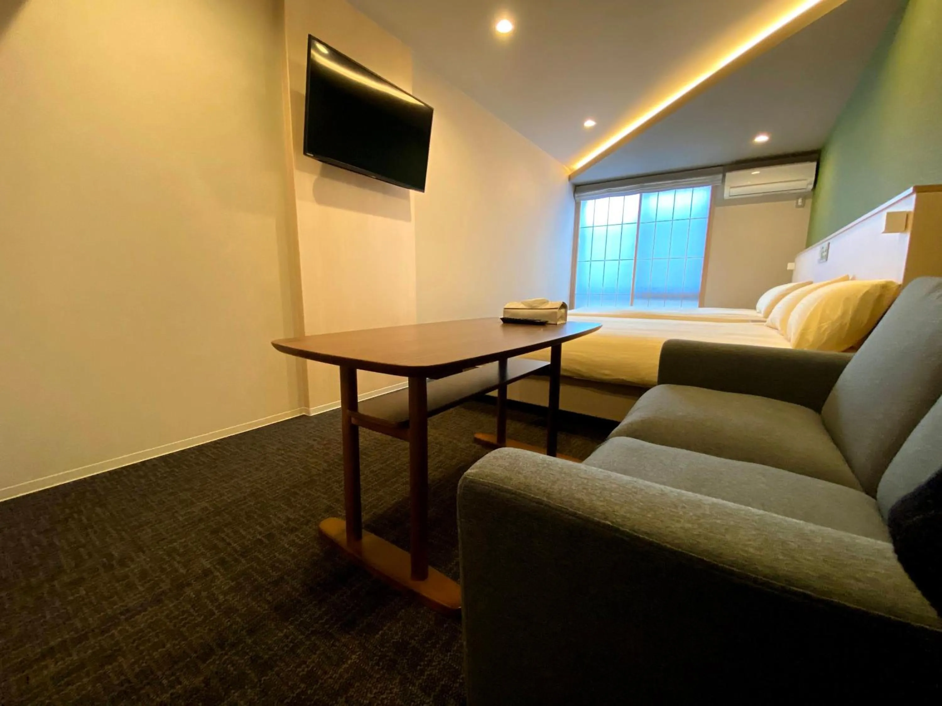 Bed in HIZ HOTEL Gion-Shirakawa