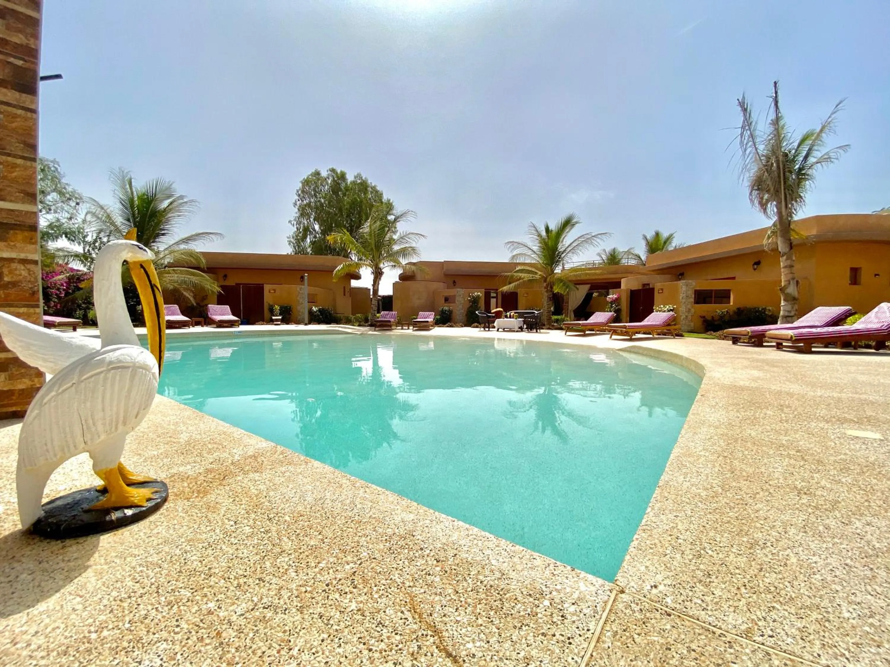 Swimming pool in Hôtel La Belle Etoile & SPA