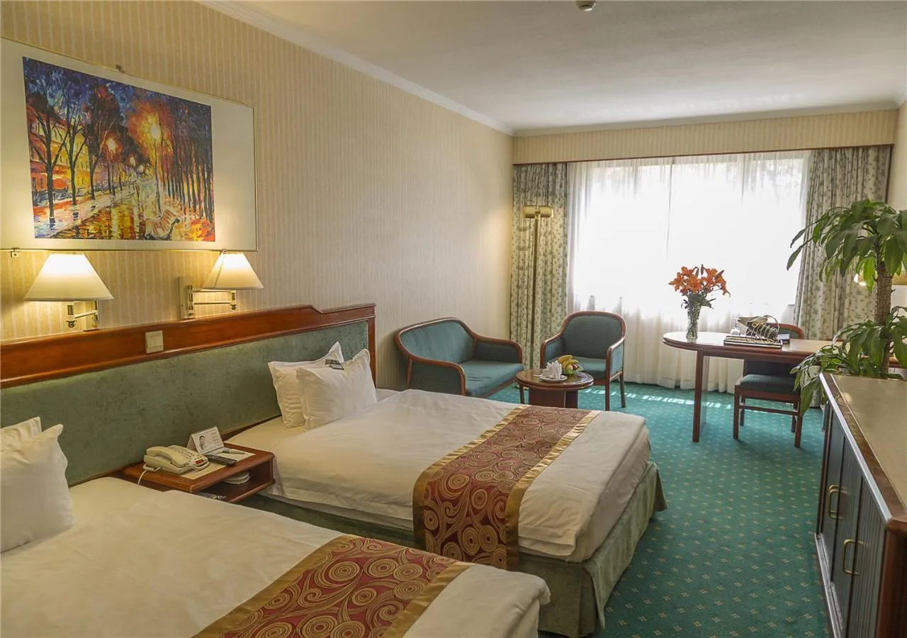 Bed in CITIC Hotel Beijing Airport