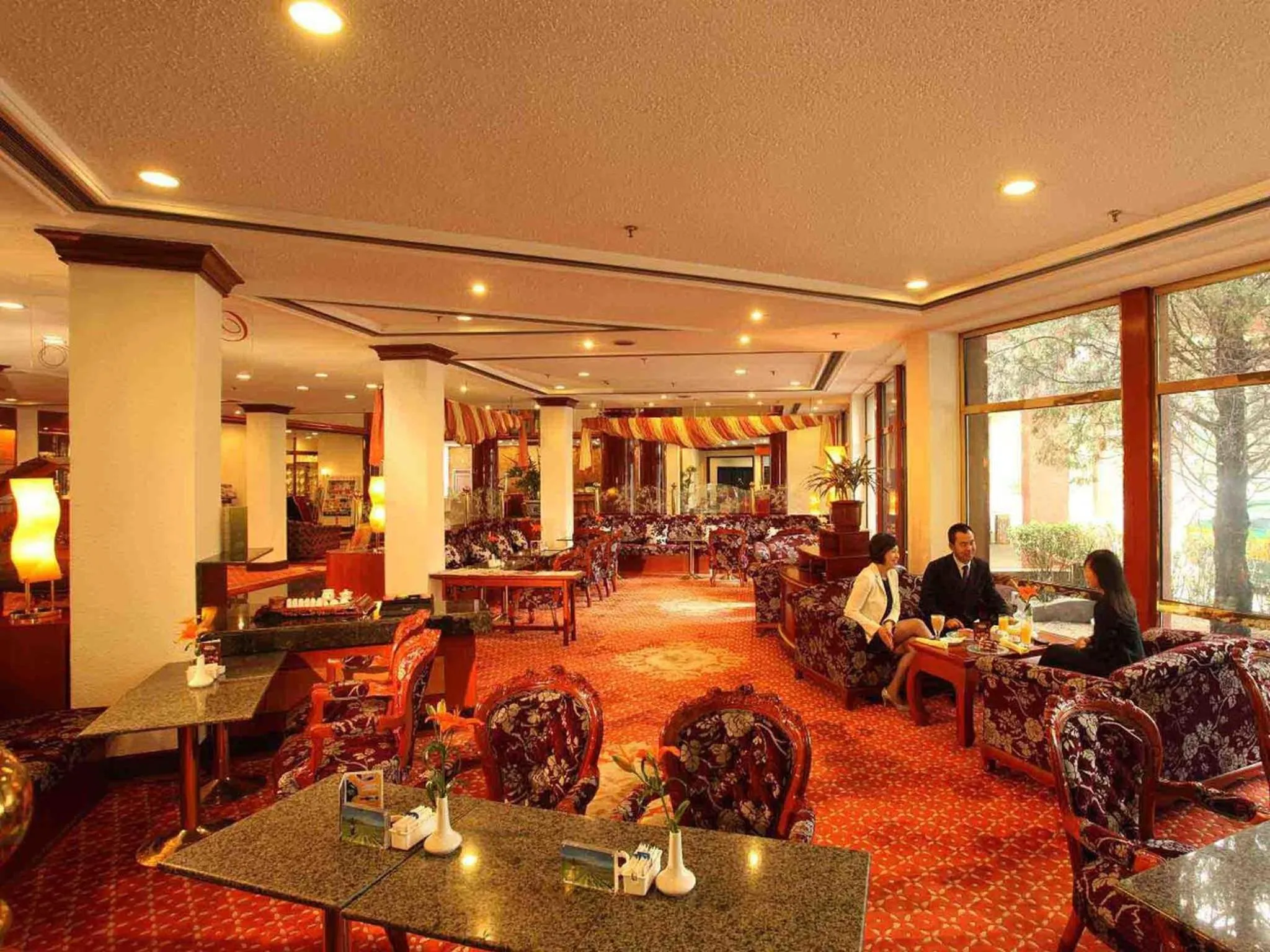 Lobby or reception in CITIC Hotel Beijing Airport