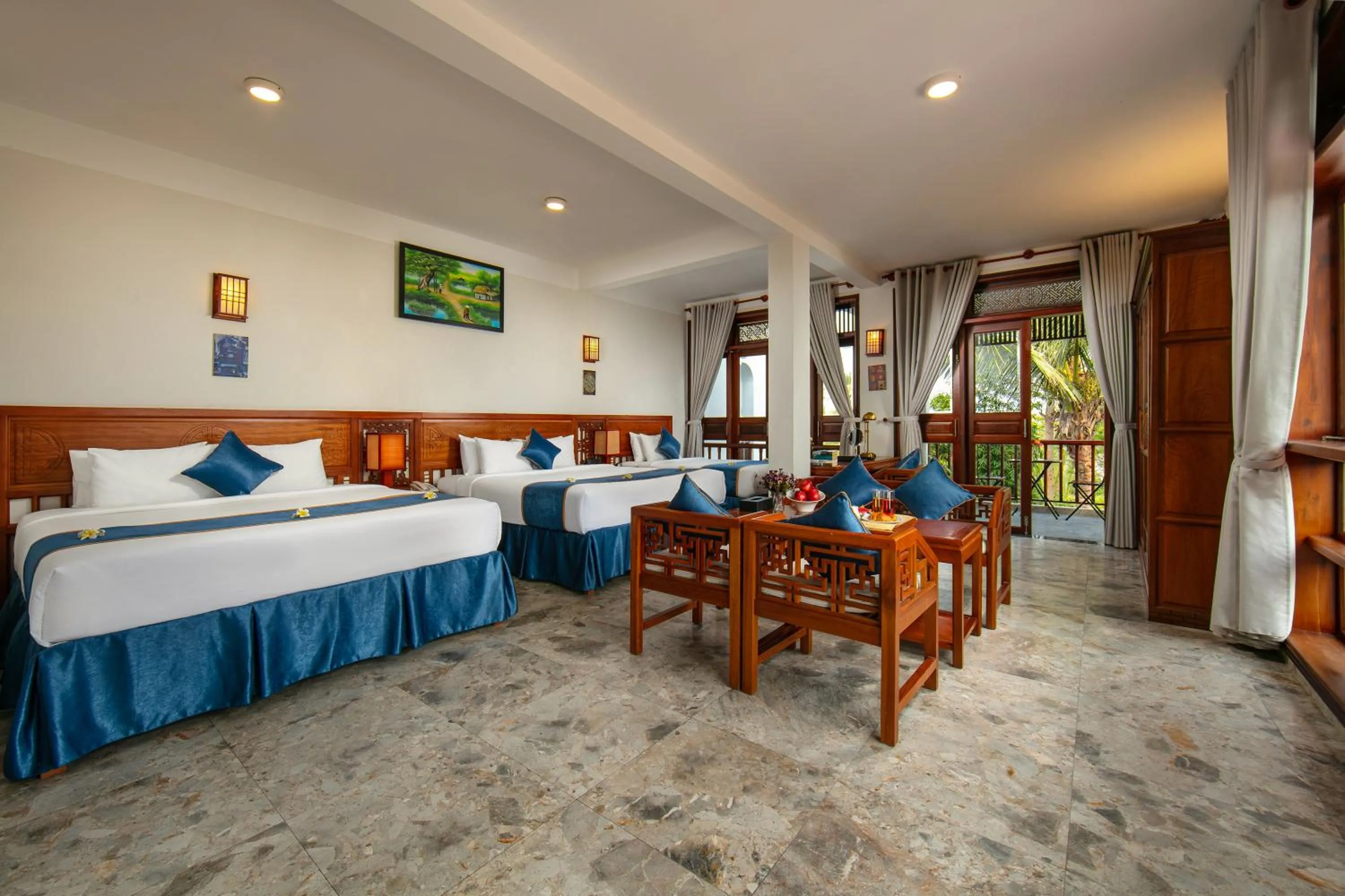 Photo of the whole room, Bed in Hoi An Riverside Villas & Apartments