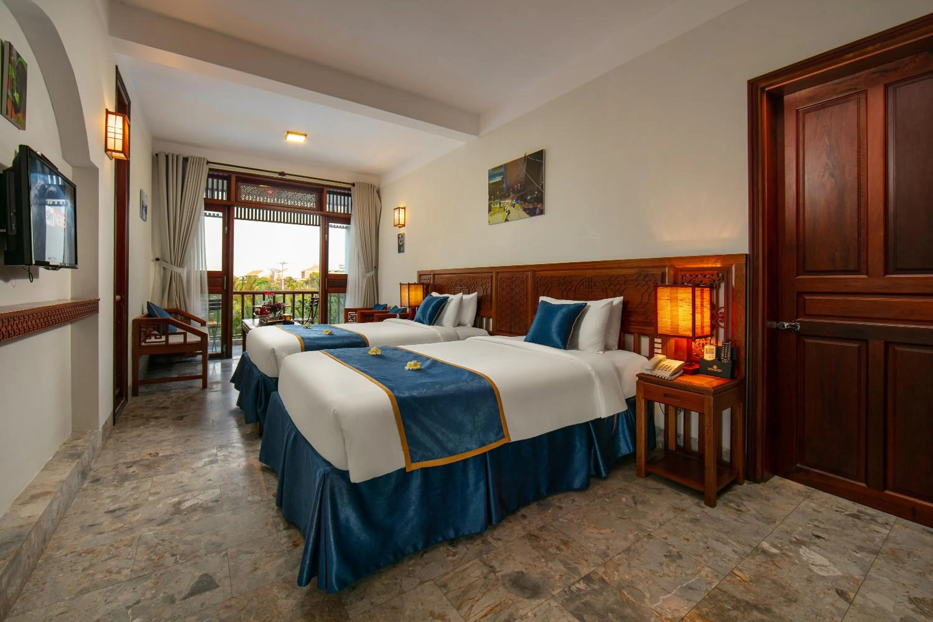 Bedroom, Bed in Hoi An Riverside Villas & Apartments