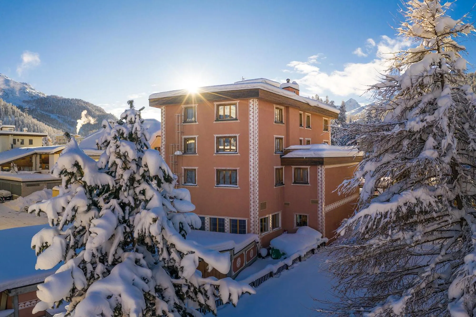 Property building in Hotel Corvatsch - Web Check-in
