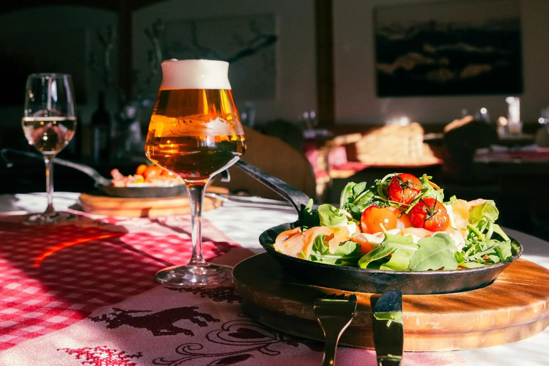 Food and drinks in Hotel Corvatsch - Web Check-in