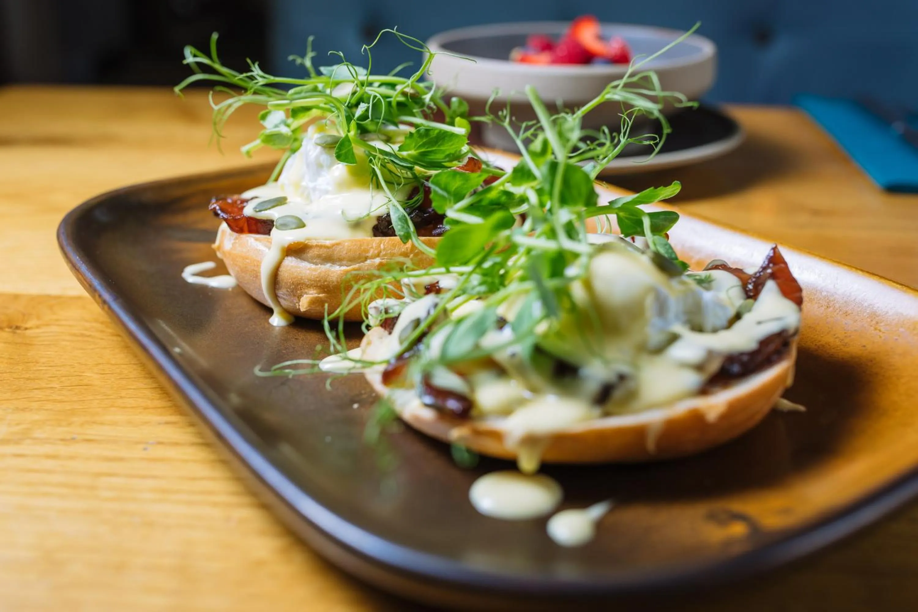 Food in The Tal-Y-Cafn Hotel