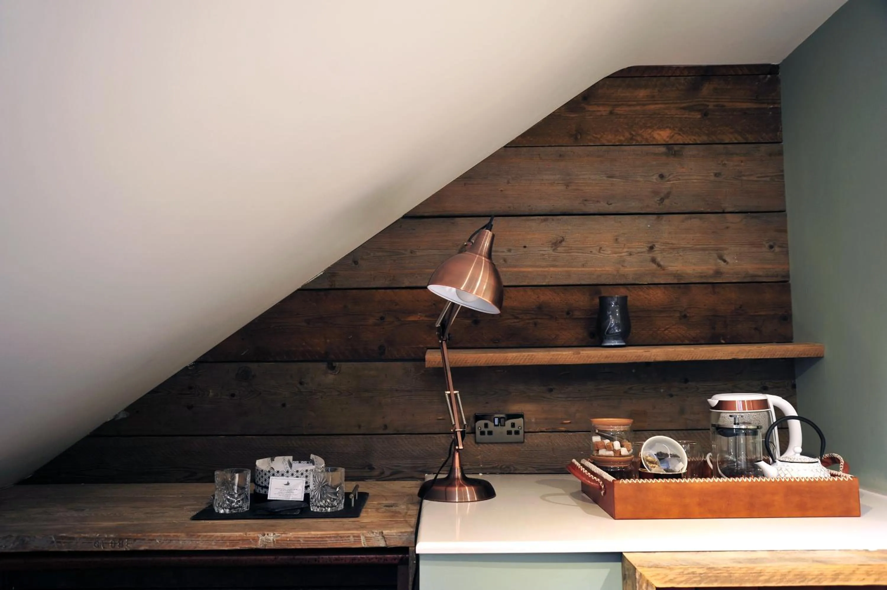 Coffee/tea facilities in The Tal-Y-Cafn Hotel