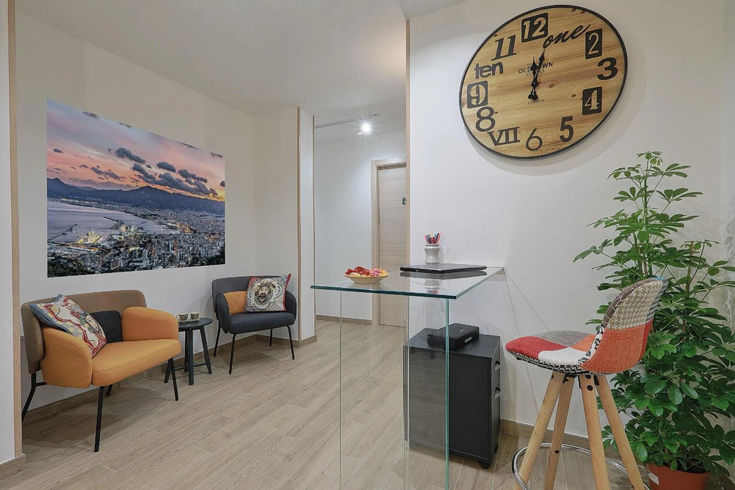 Lobby or reception in Meridiana B&B