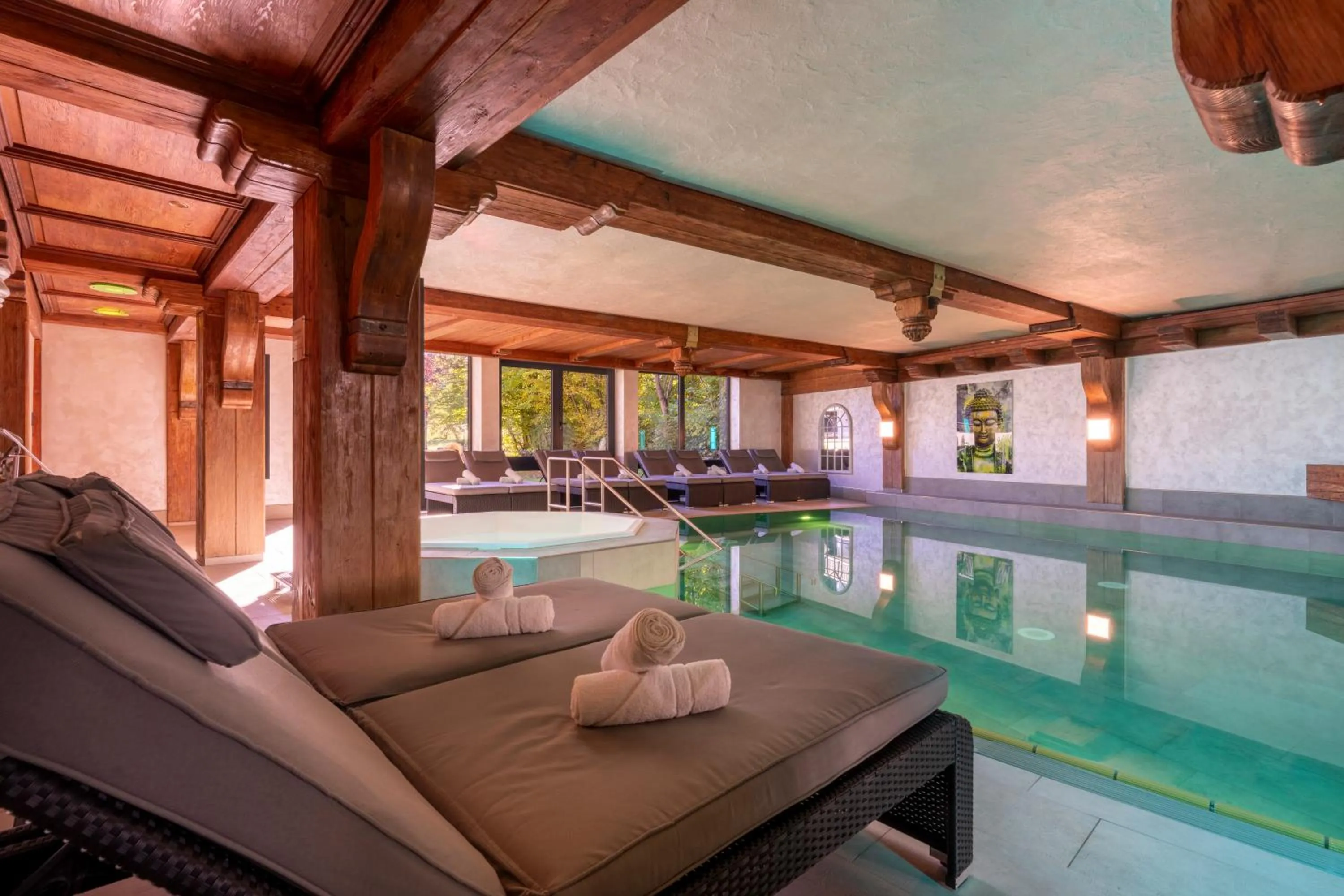 Spa and wellness centre/facilities in Alpin & Wellness Resort Ludwig Royal