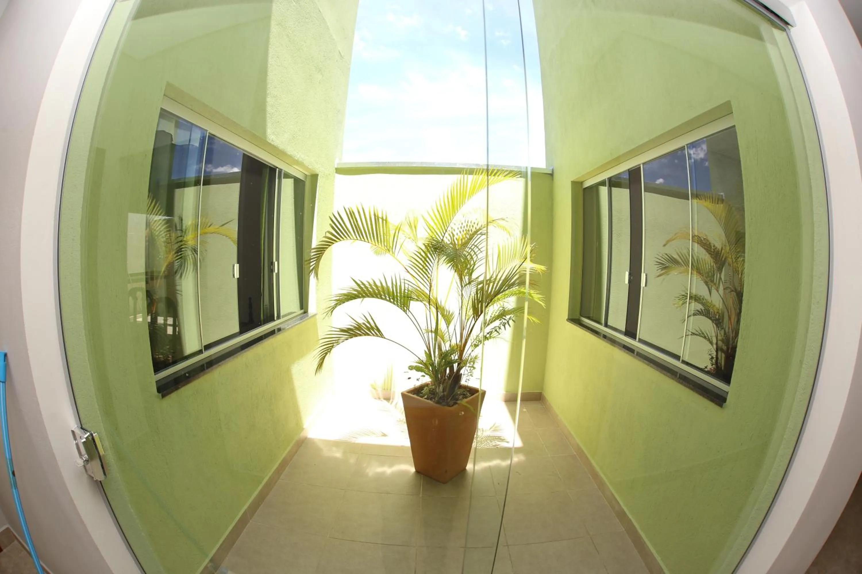 Balcony/Terrace in Pousada Pérola Mineira