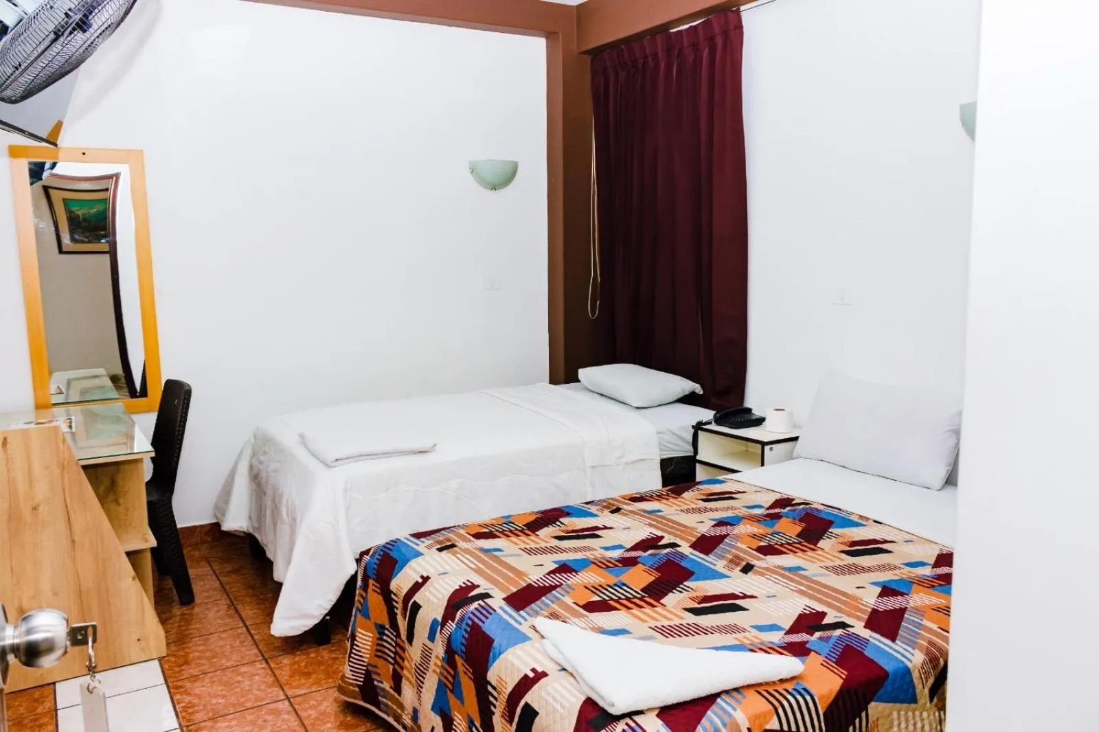 Bed in Zentrico Hotel