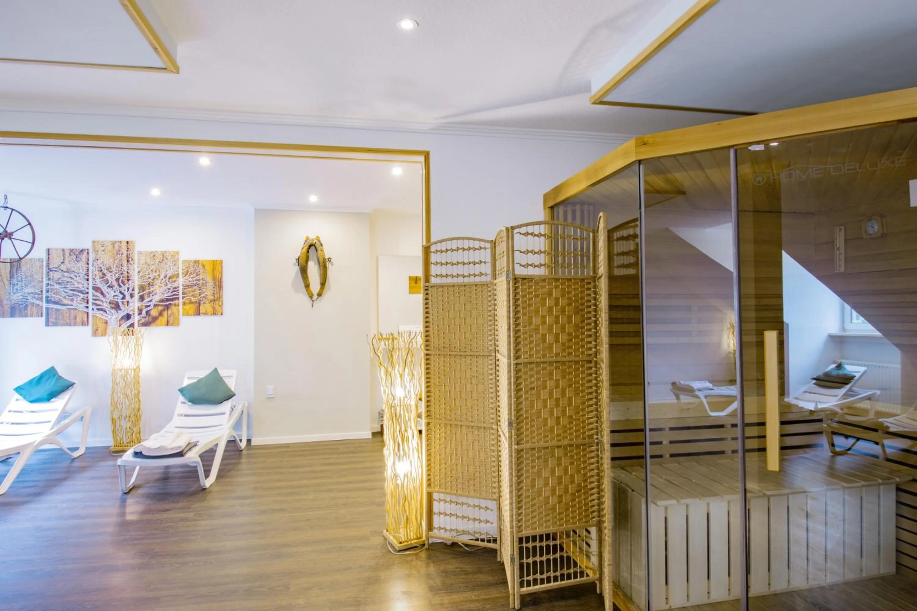 Sauna in Ferien Hotel Fläming