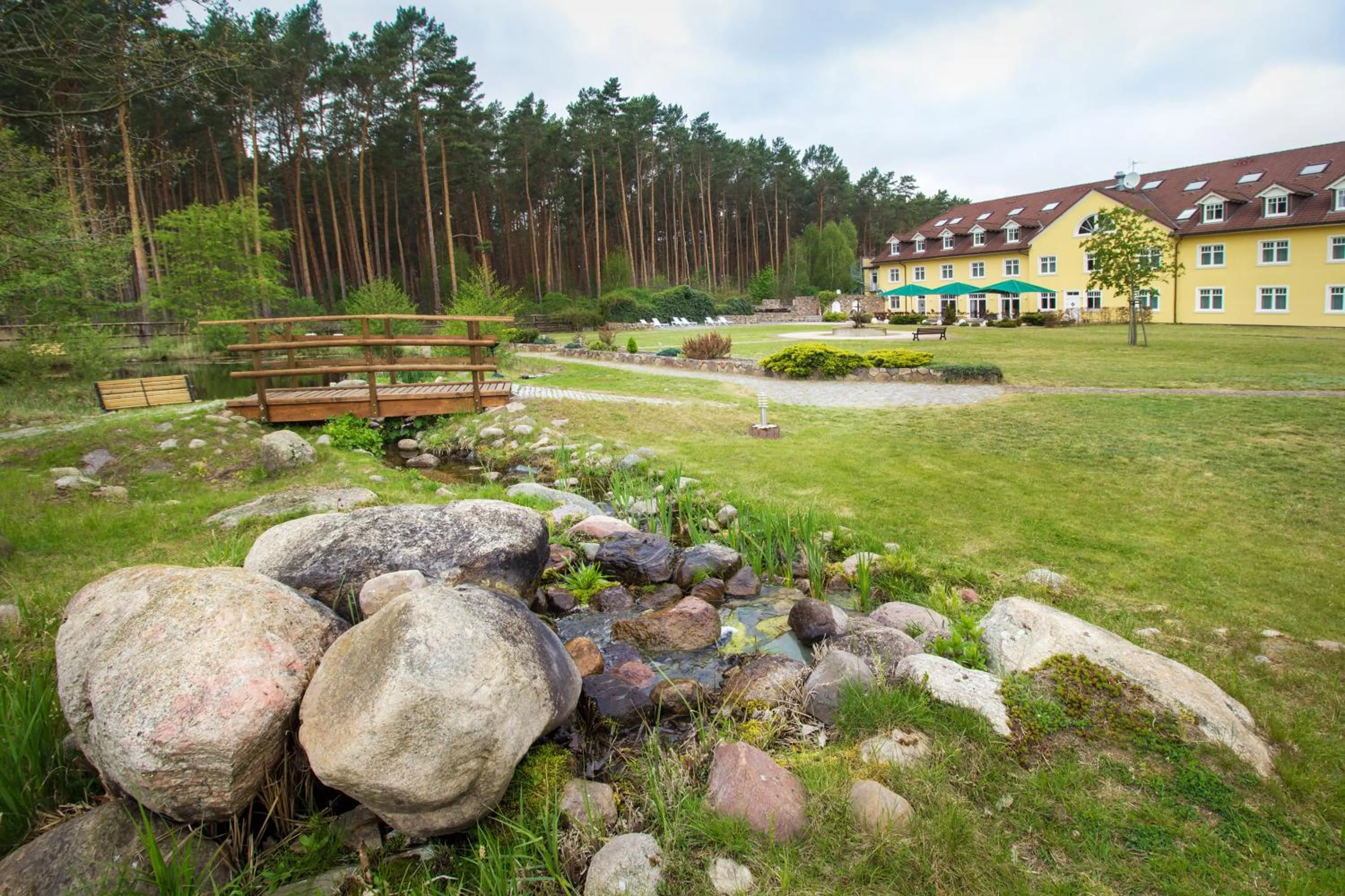 Garden in Ferien Hotel Fläming