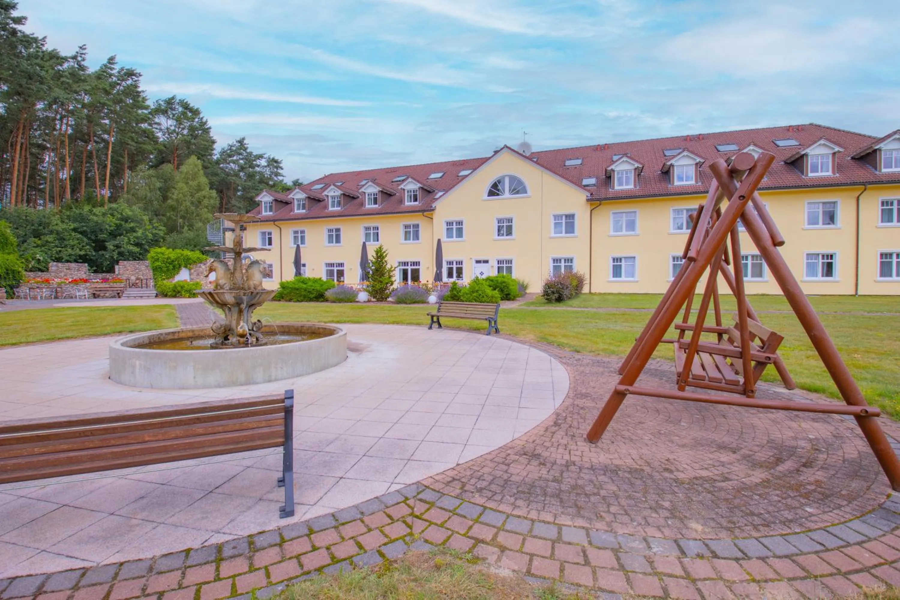Property building in Ferien Hotel Fläming