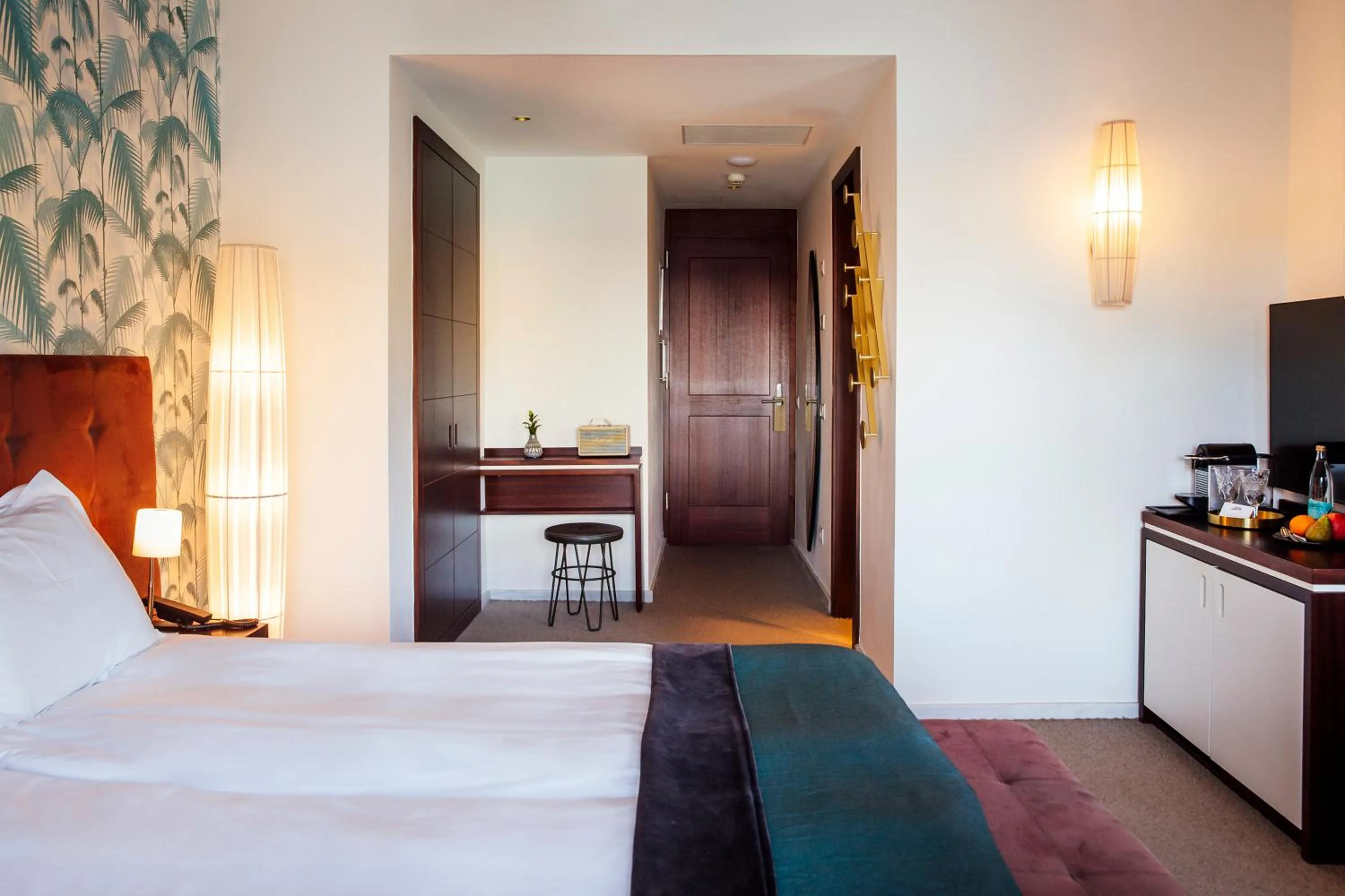 Bed in Hotel Esplendido