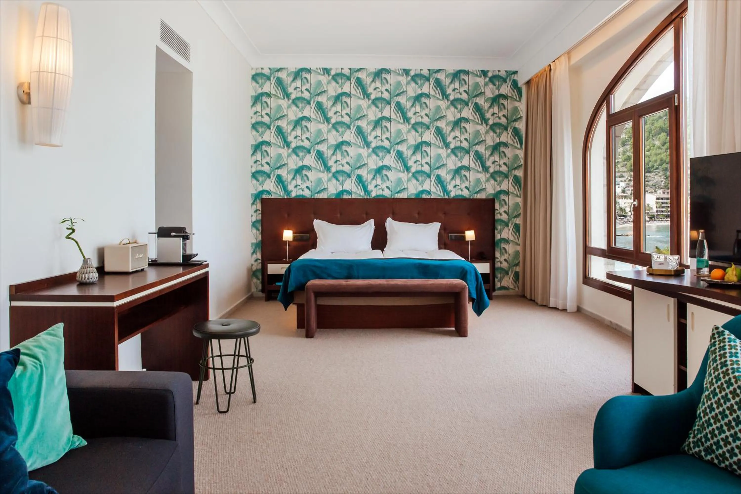 Bed in Hotel Esplendido