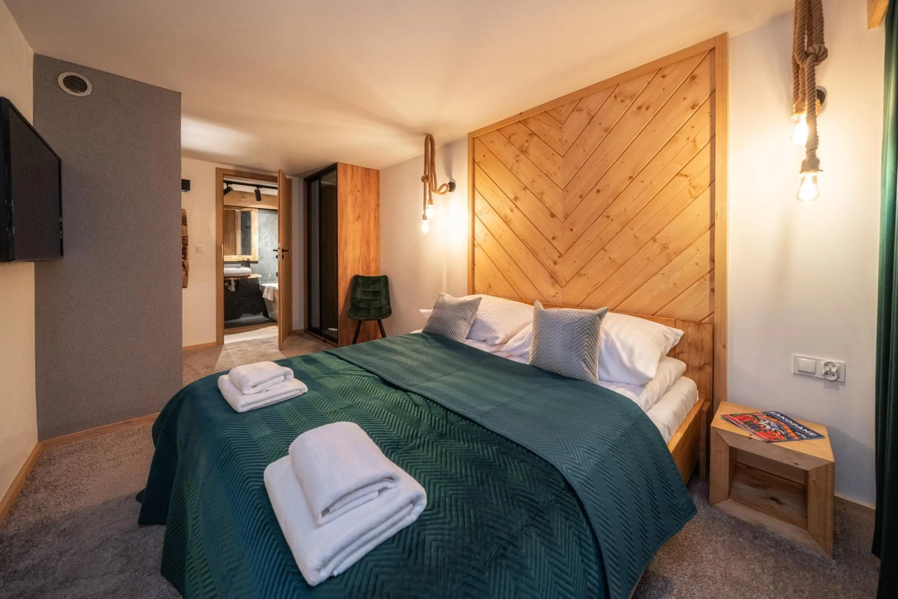 Bed in Tatrzańska Miejscówka - Apartamenty Centrum