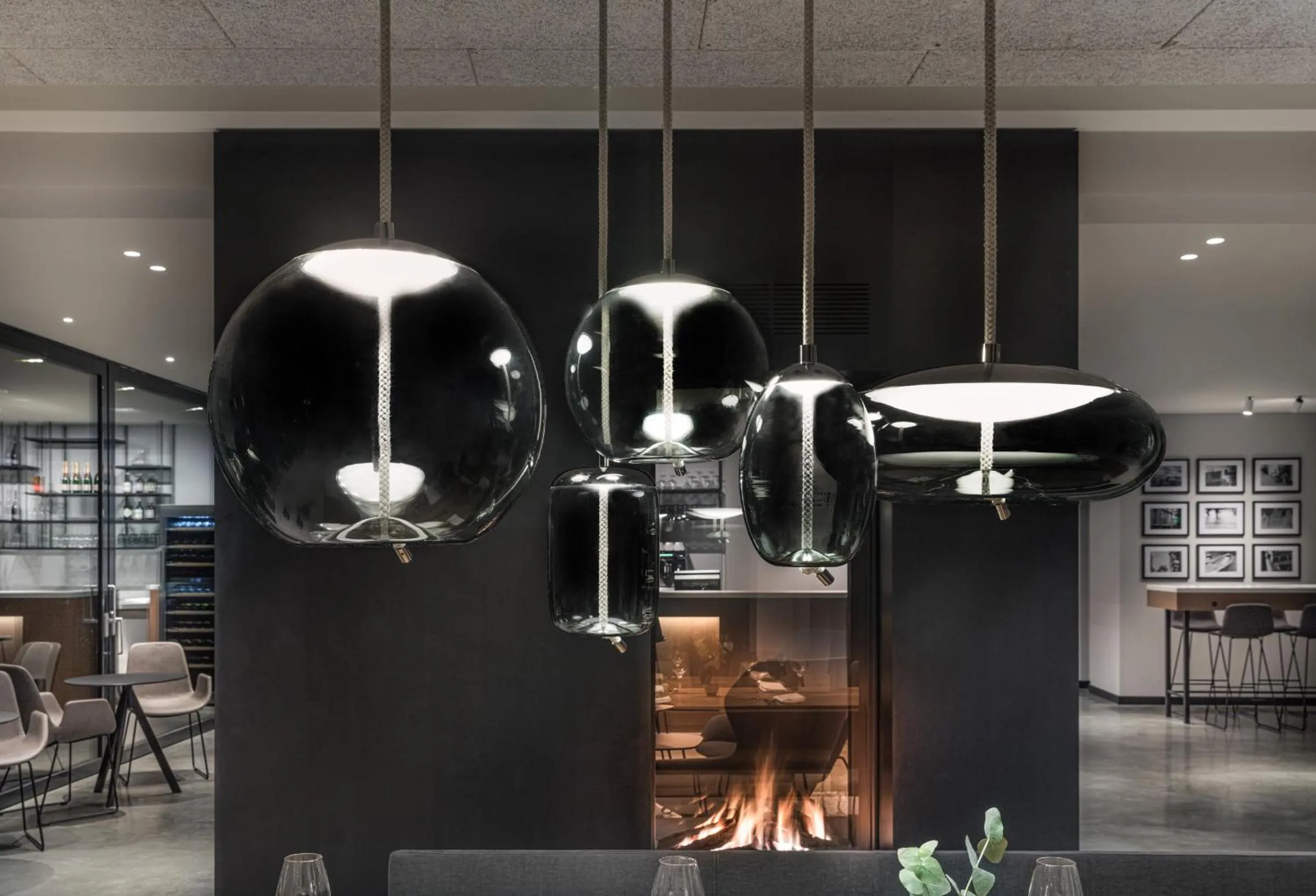 Lounge or bar in Domizil Tübingen