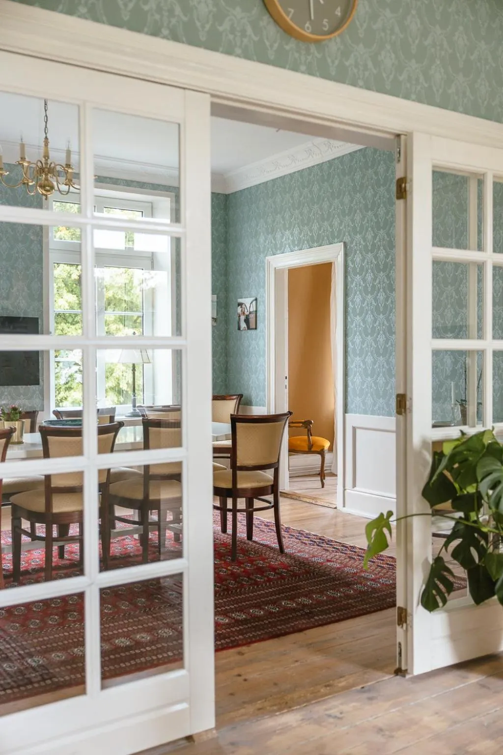 Living room in Lindegaarden Kollund