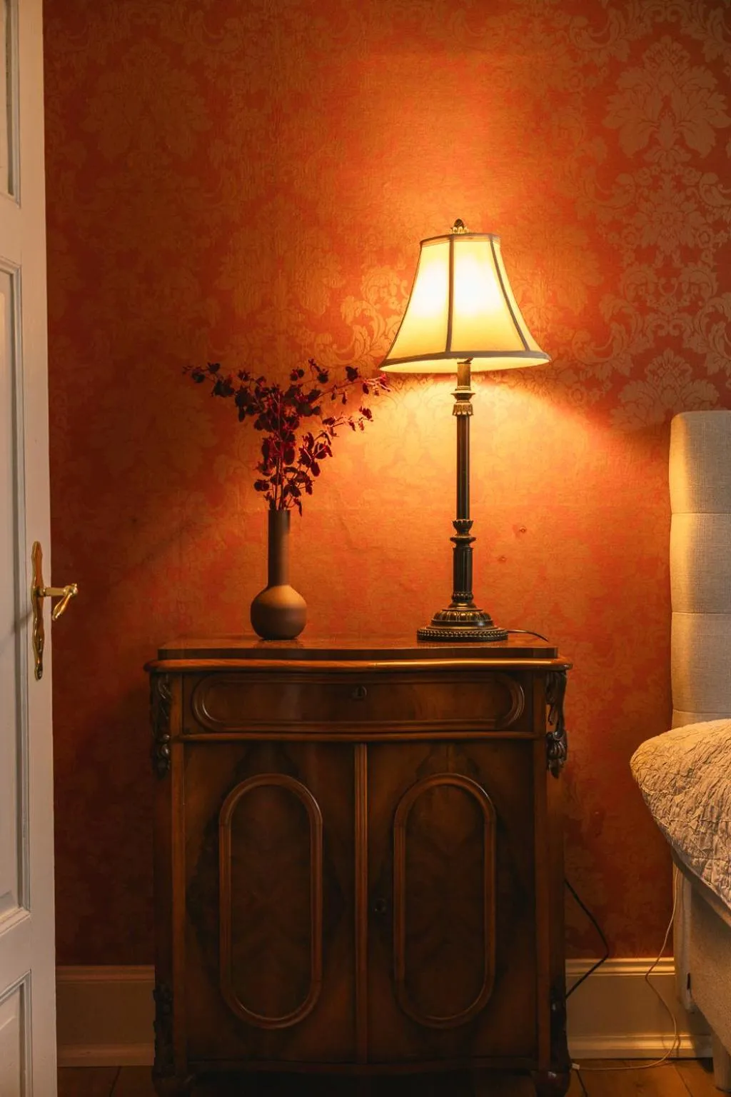 Bedroom, Bed in Lindegaarden Kollund